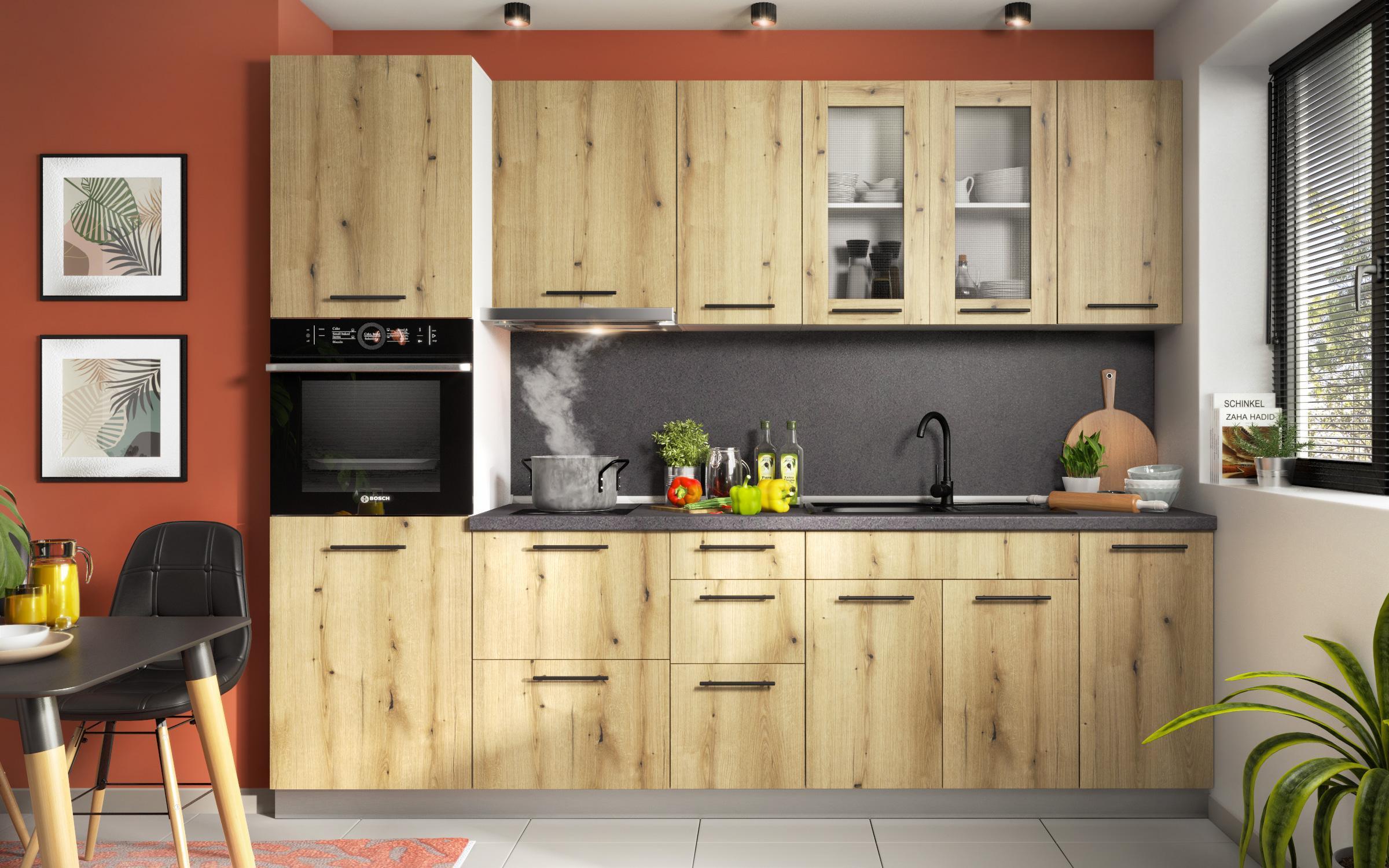 Kitchen cabinet Dakota 23, Evoke oak  3