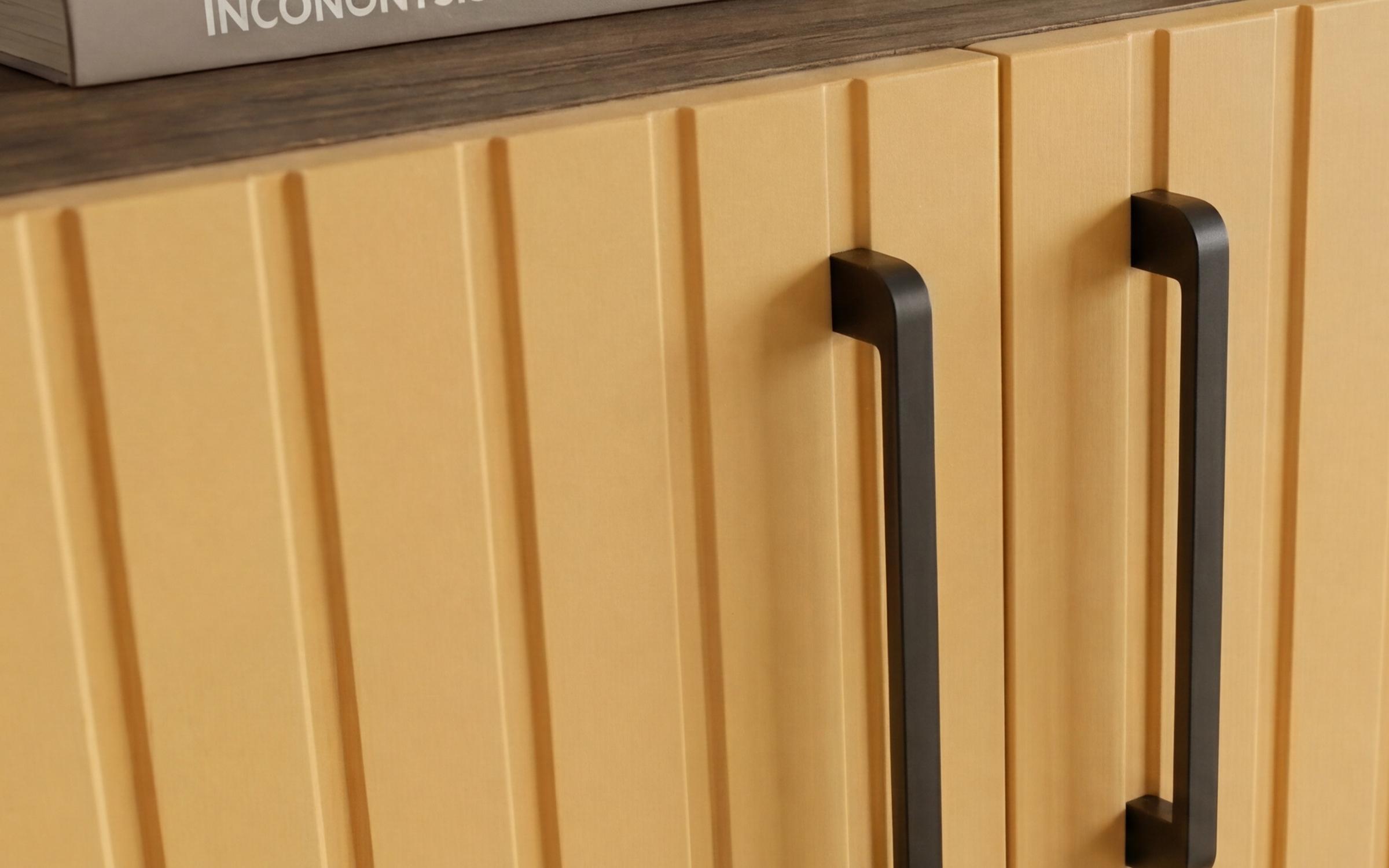 Dresser Nikon, dark Scandinavian oak + yellow satin  4