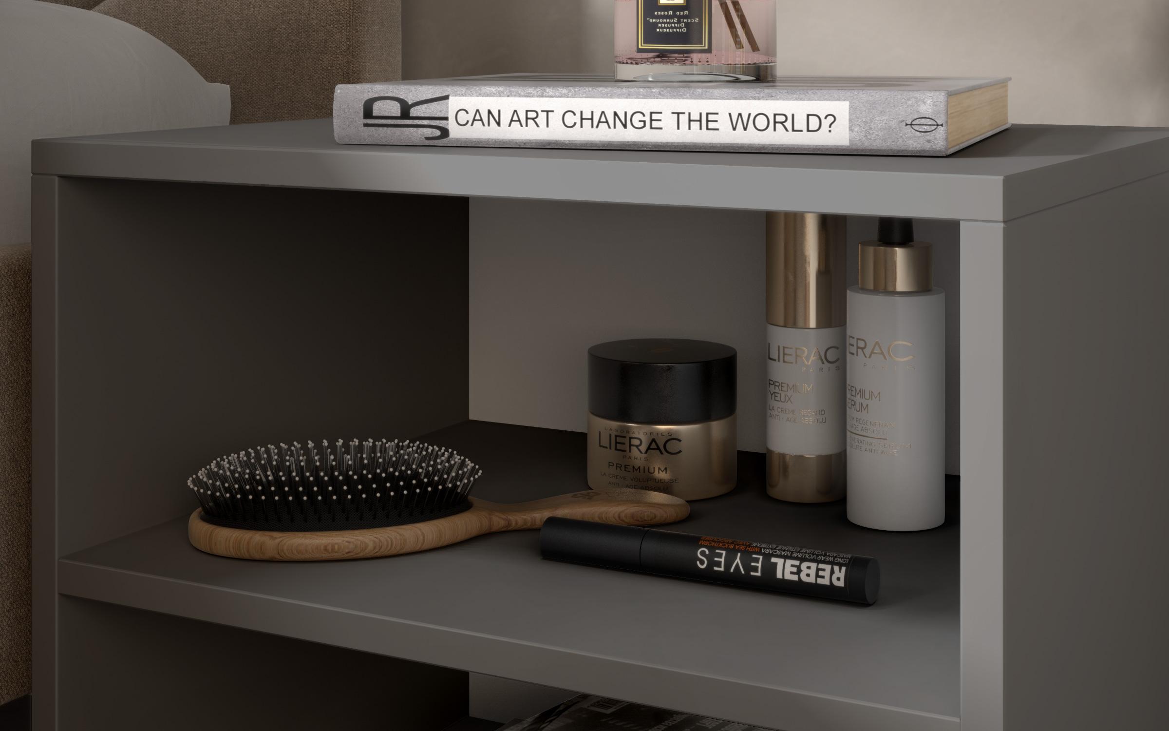 Nightstand Easy, anthracite matt  2