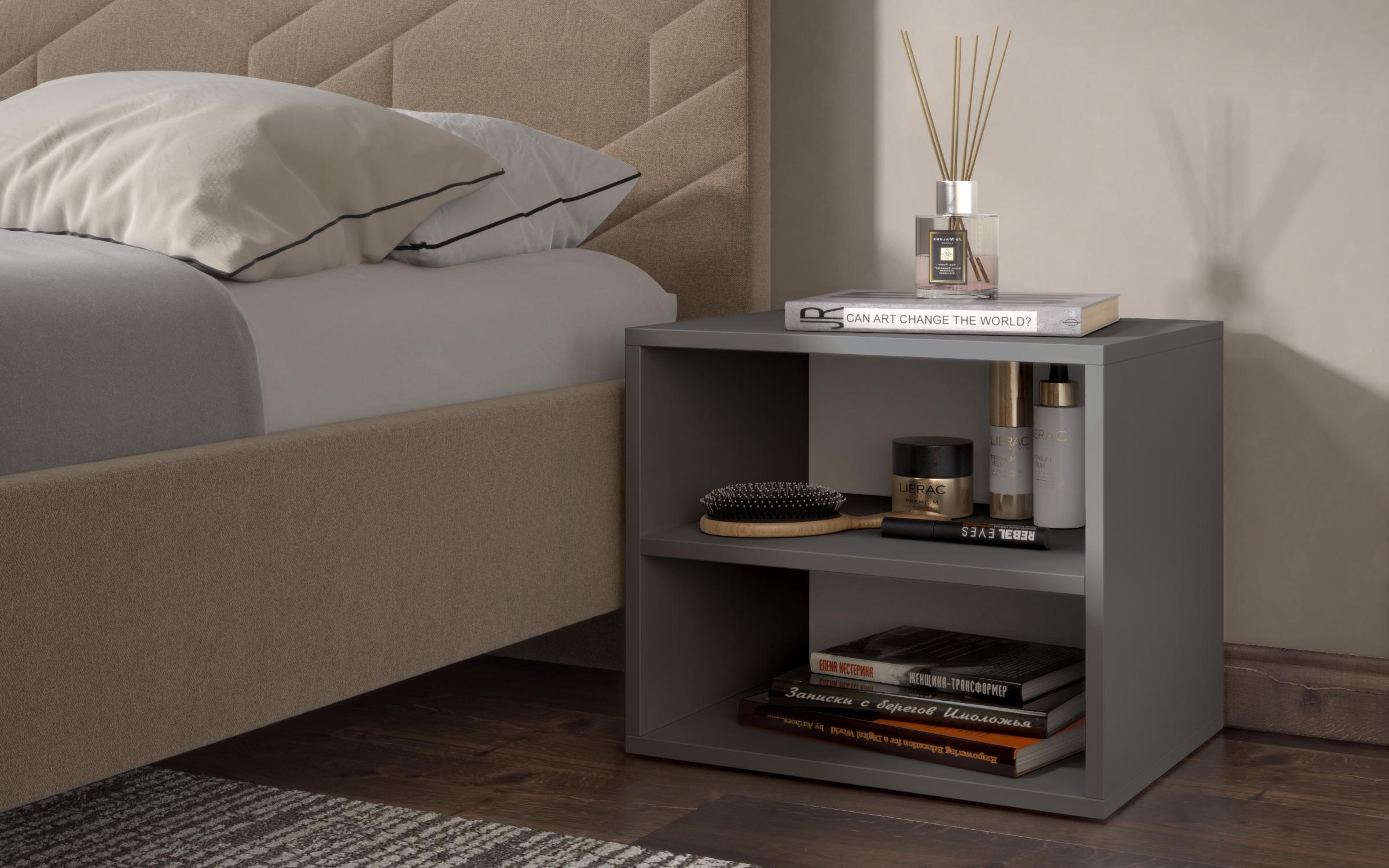 Nightstand Easy, anthracite matt  1