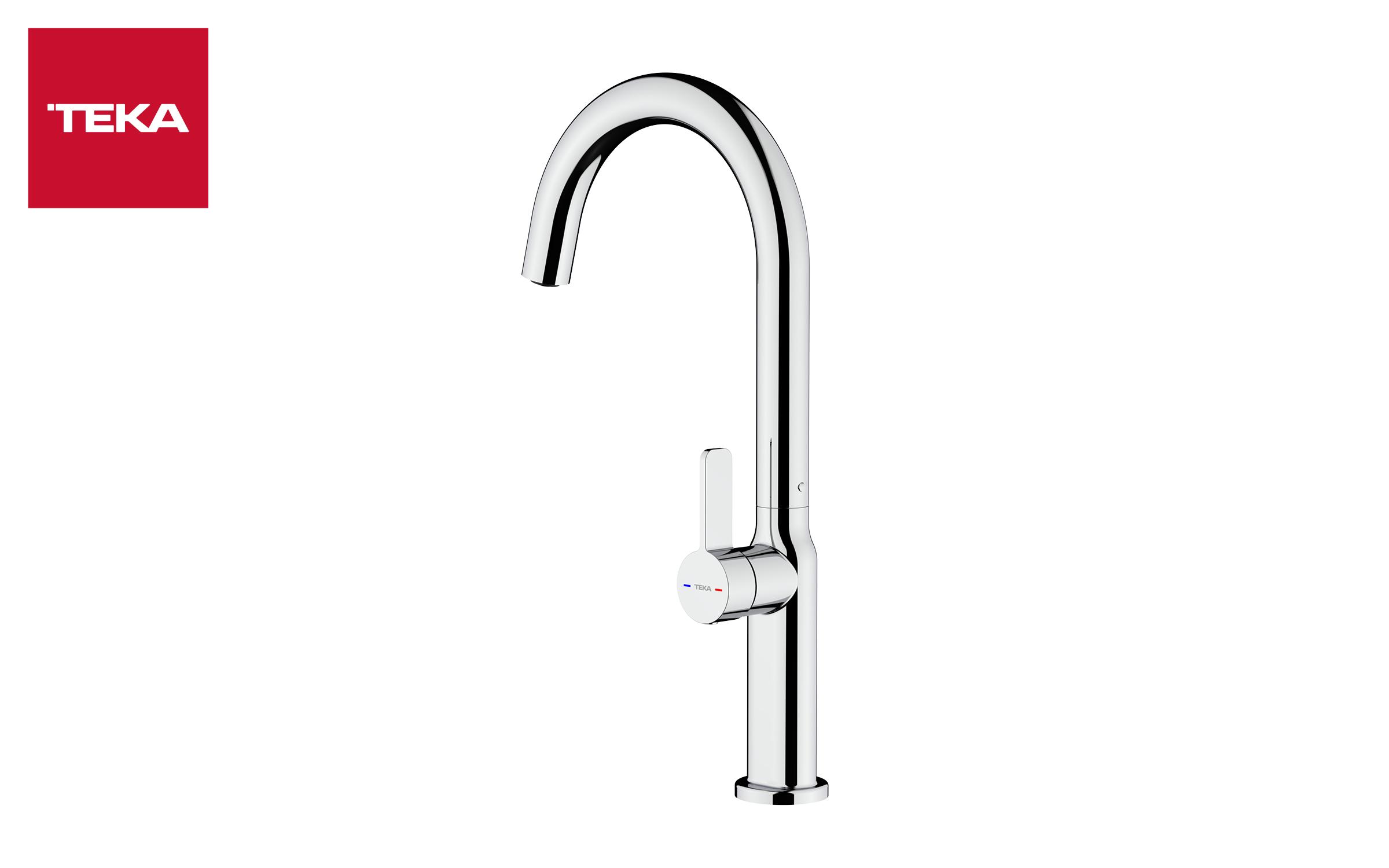 Mixer tap TEKA Oval 915, chrome  2