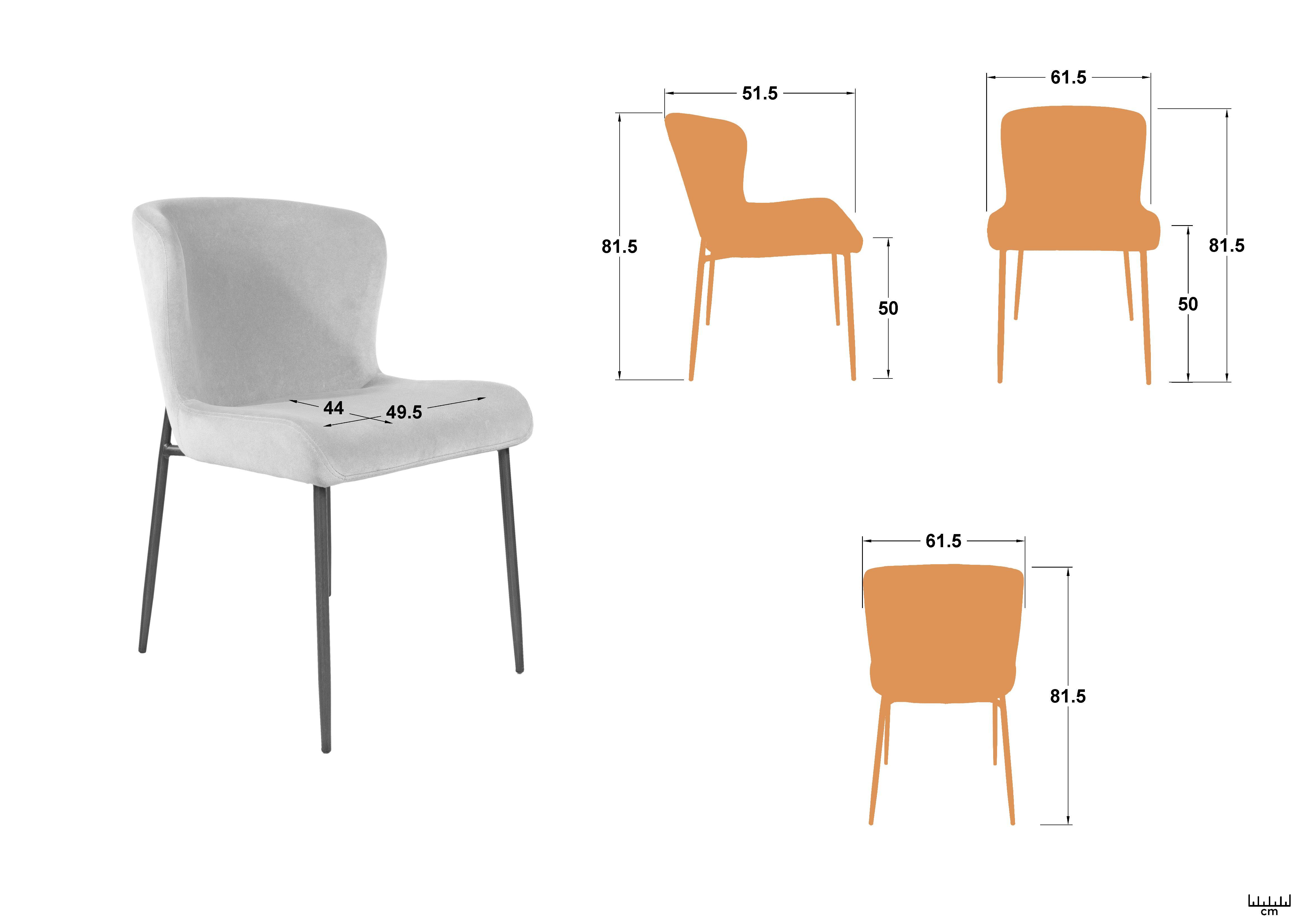 Dining chair Phoenix, white  2