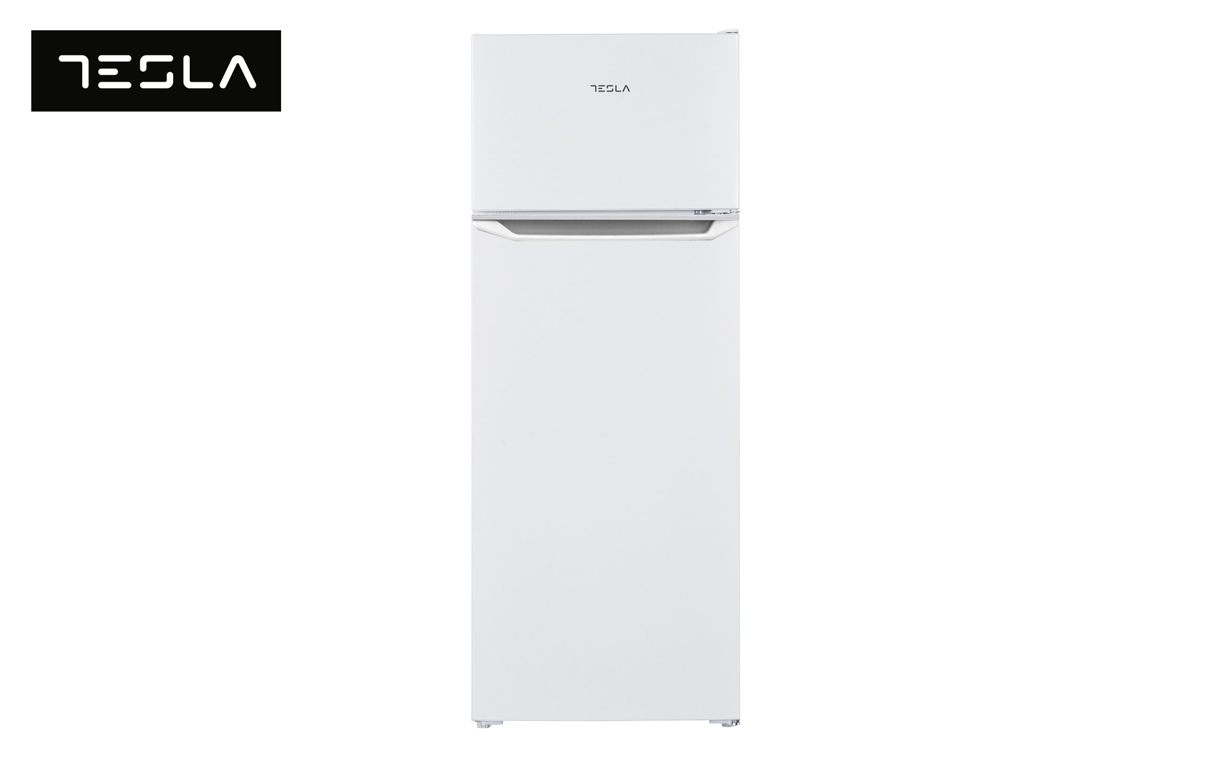 Combined refrigerator TESLA RD2101EH, white  1