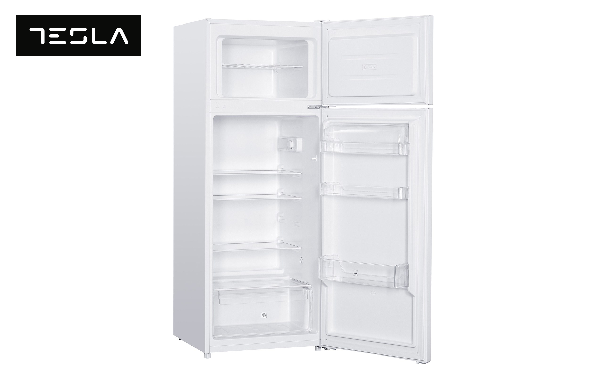 Combined refrigerator TESLA RD2101EH, white  2