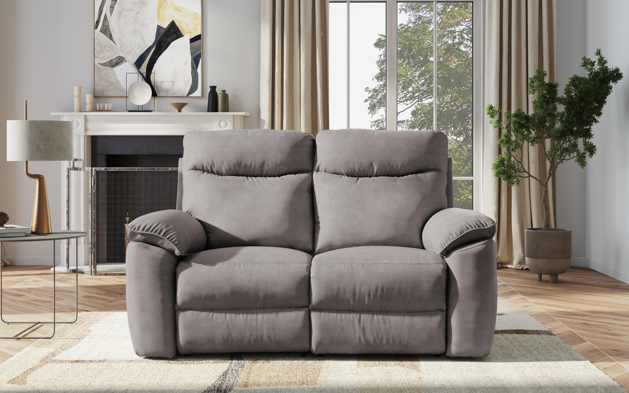 Two-seater recliner /with electric mechanism/ Adesto, grey  5