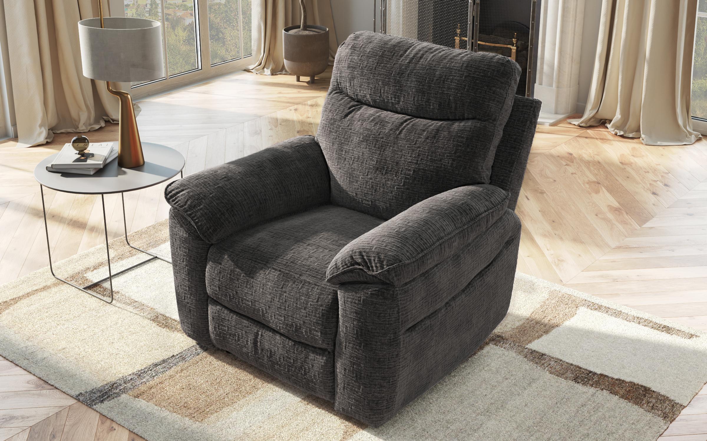 Armchair recliner /without mechanism/ Adesto, dark grey  4