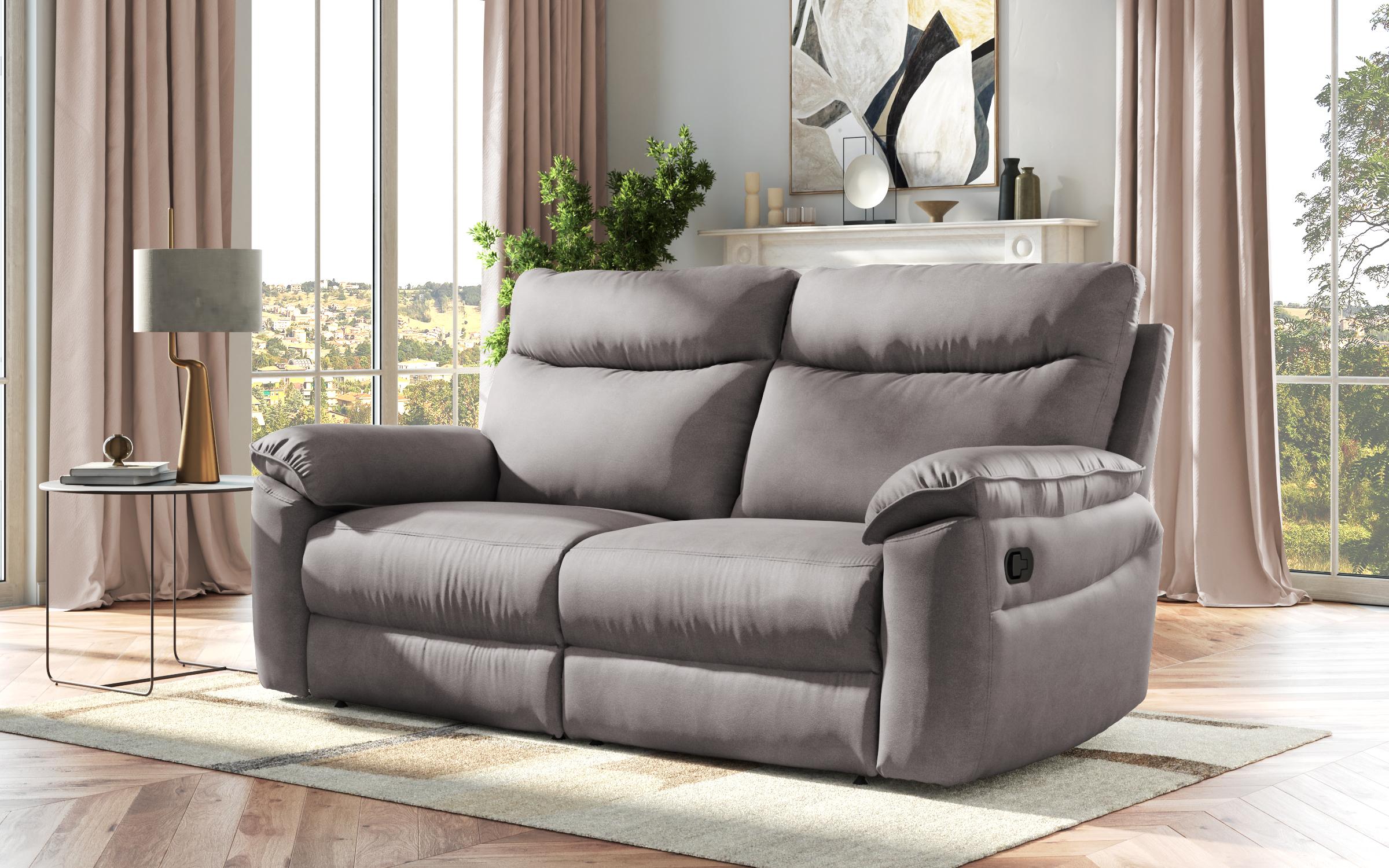 Three-seater recliner /with manual mechanism/ Adesto, grey  10