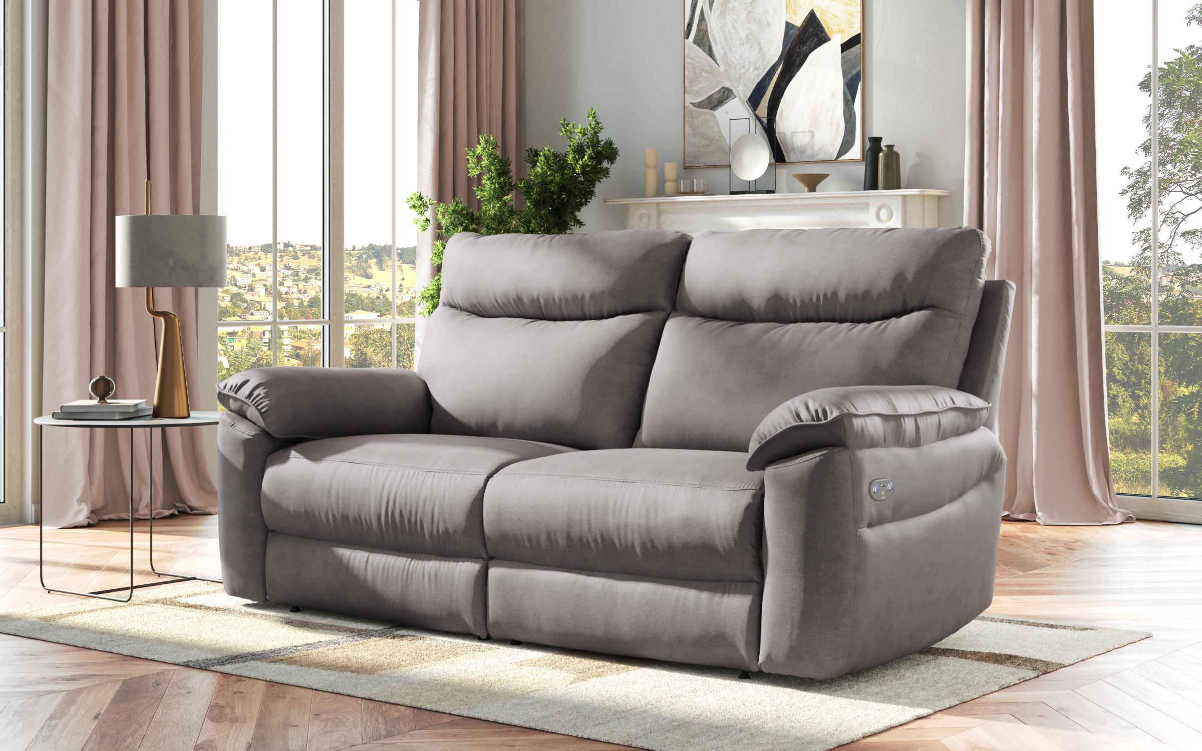 Three-seater recliner /with electric mechanism/ Adesto, grey  4