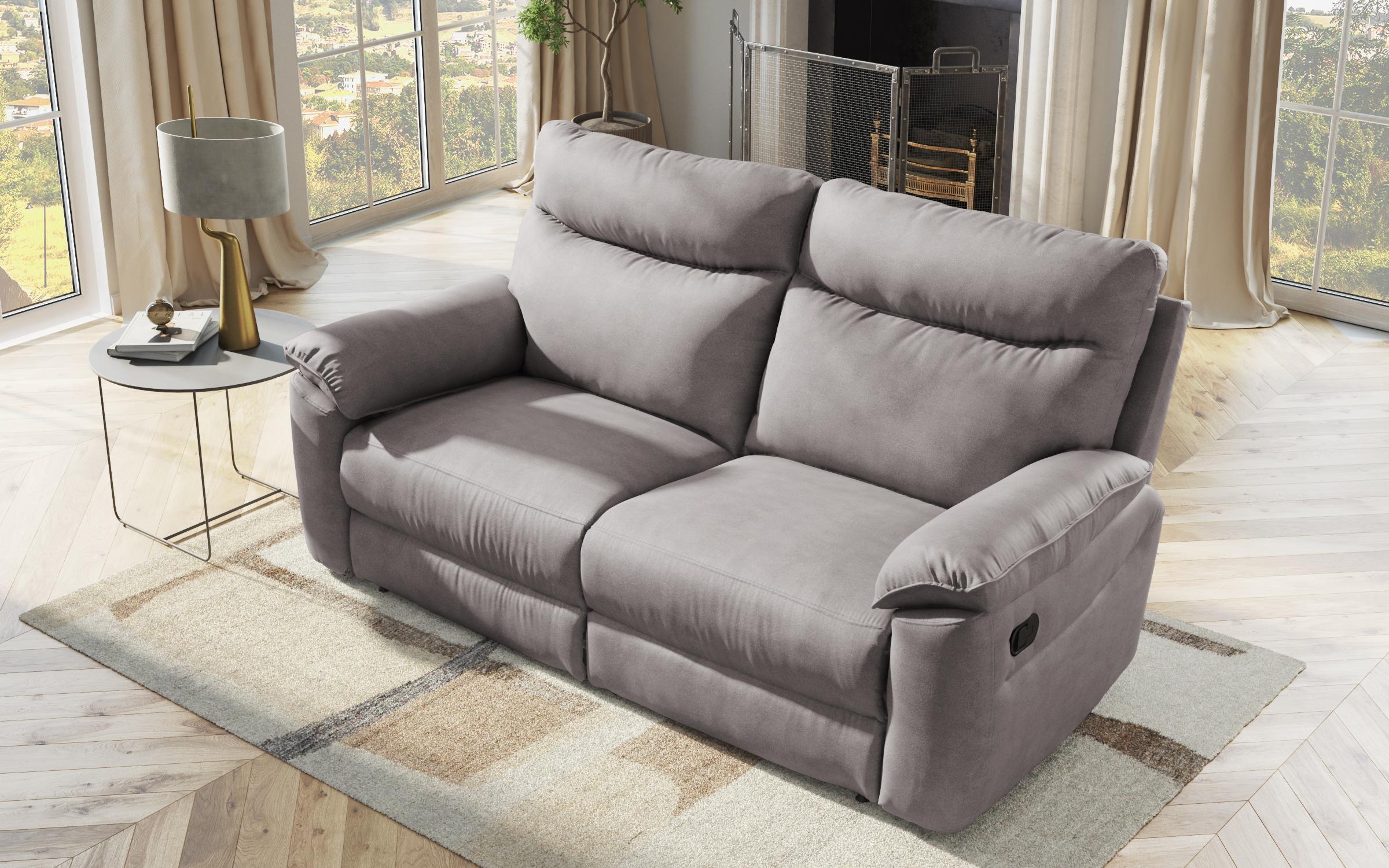 Three-seater recliner /with manual mechanism/ Adesto, grey  6