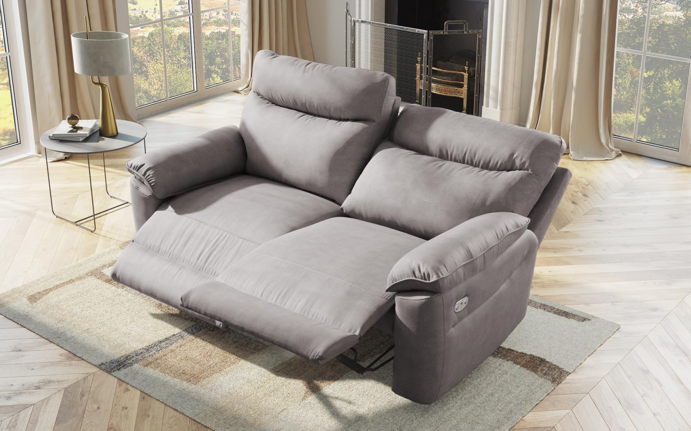 Three-seater recliner /with electric mechanism/ Adesto, grey  9