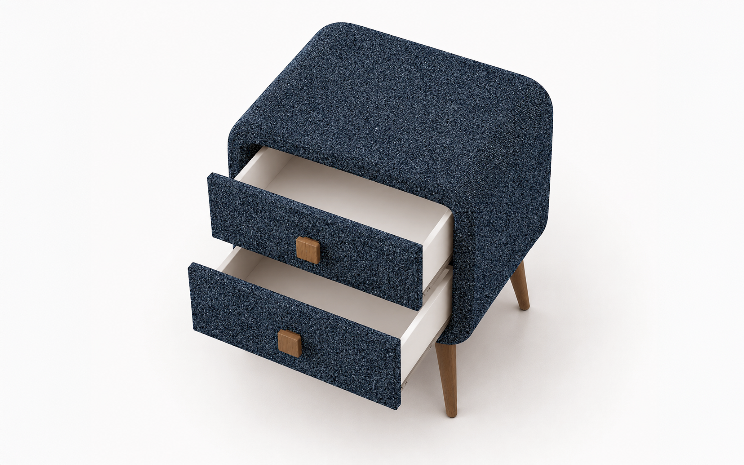 Nightstand Amira, dark blue  3