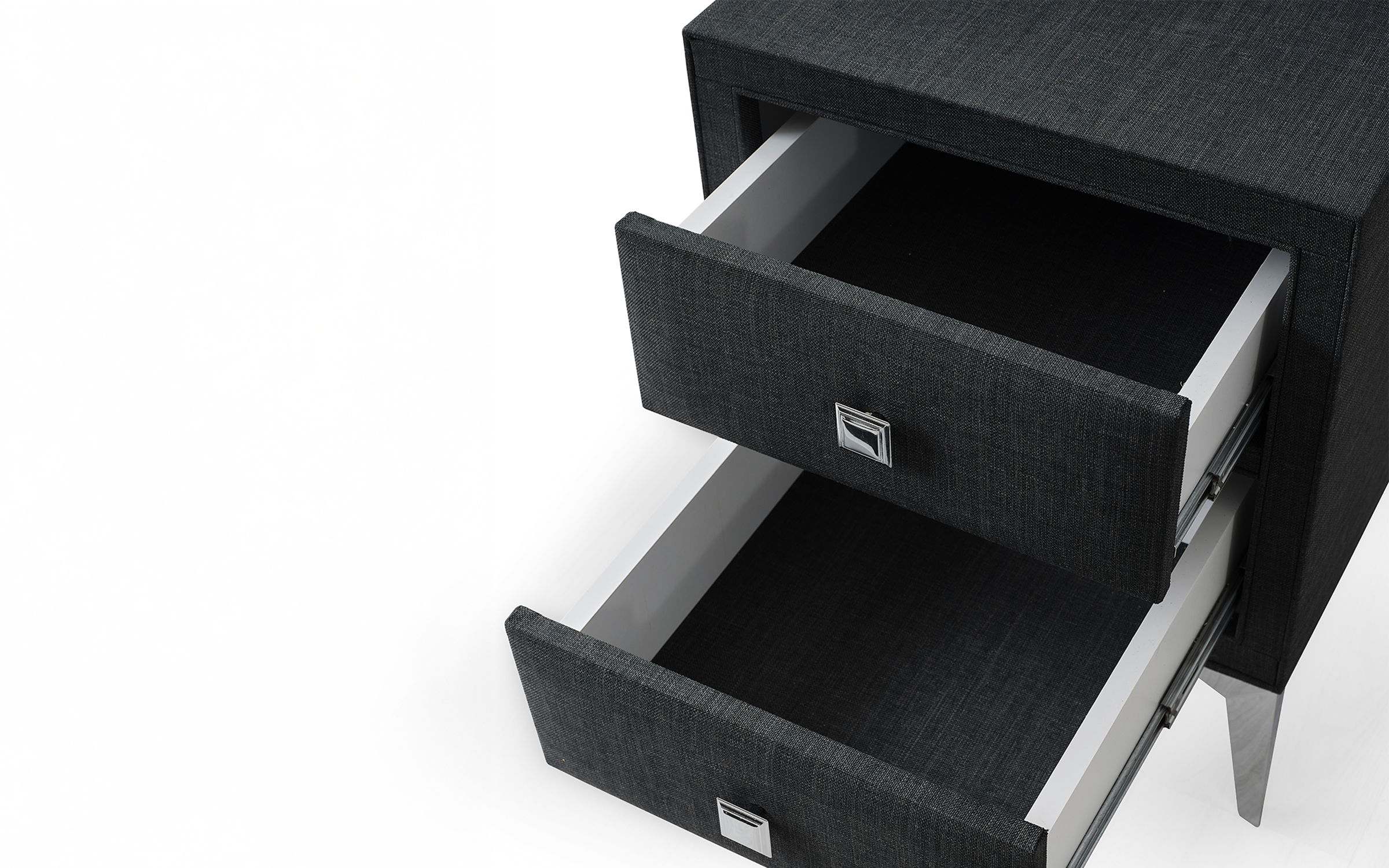 Nightstand Alfino, anthracite  3