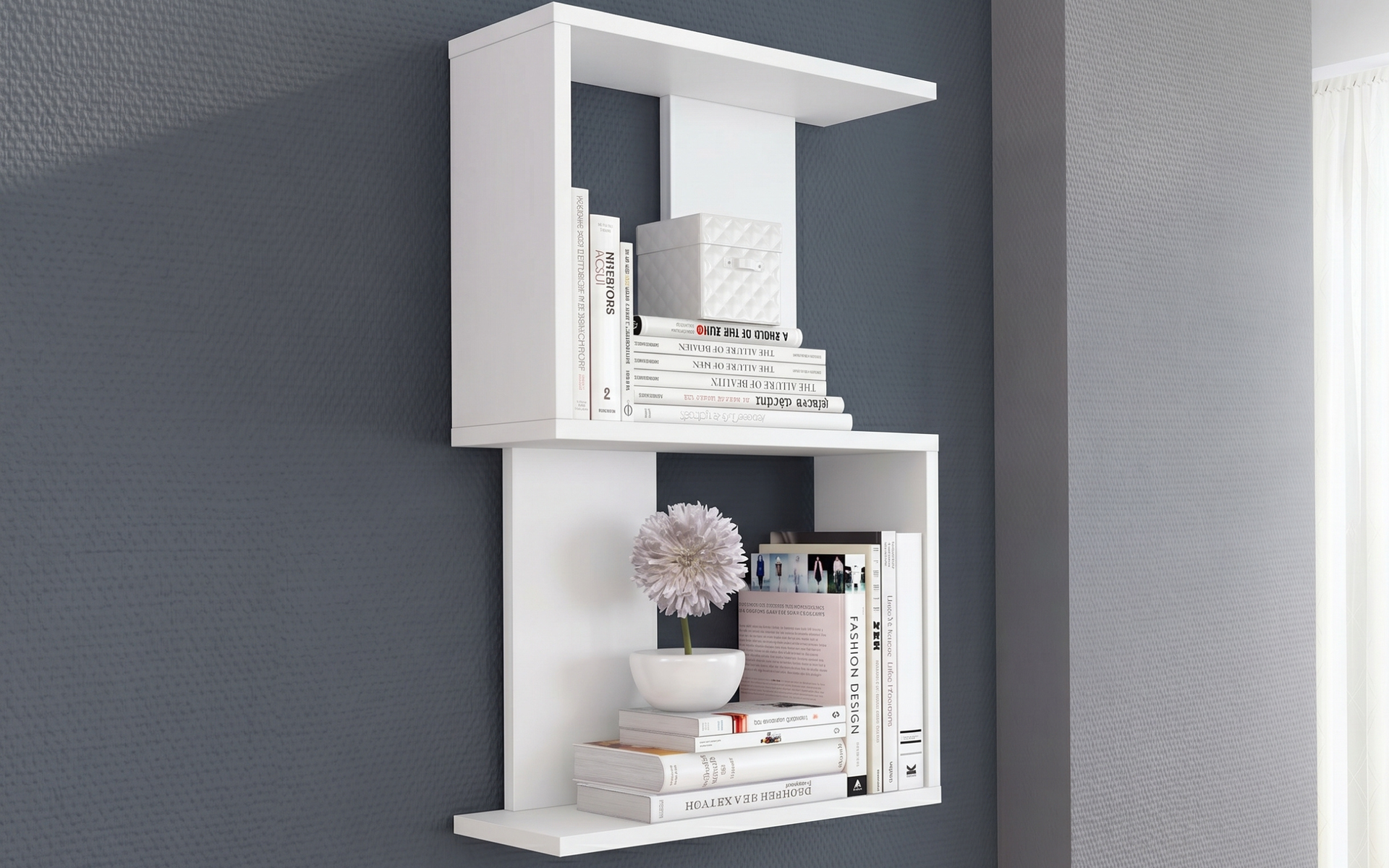 Bookcase Dara, Sonoma oak  1