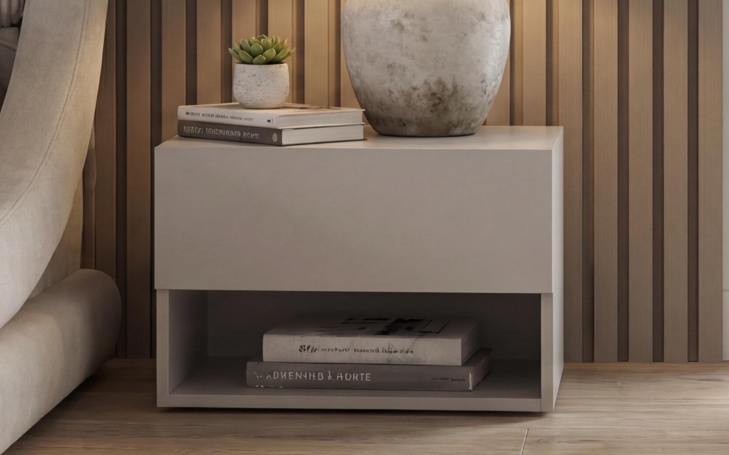 Nightstand Zora, cashmere  3