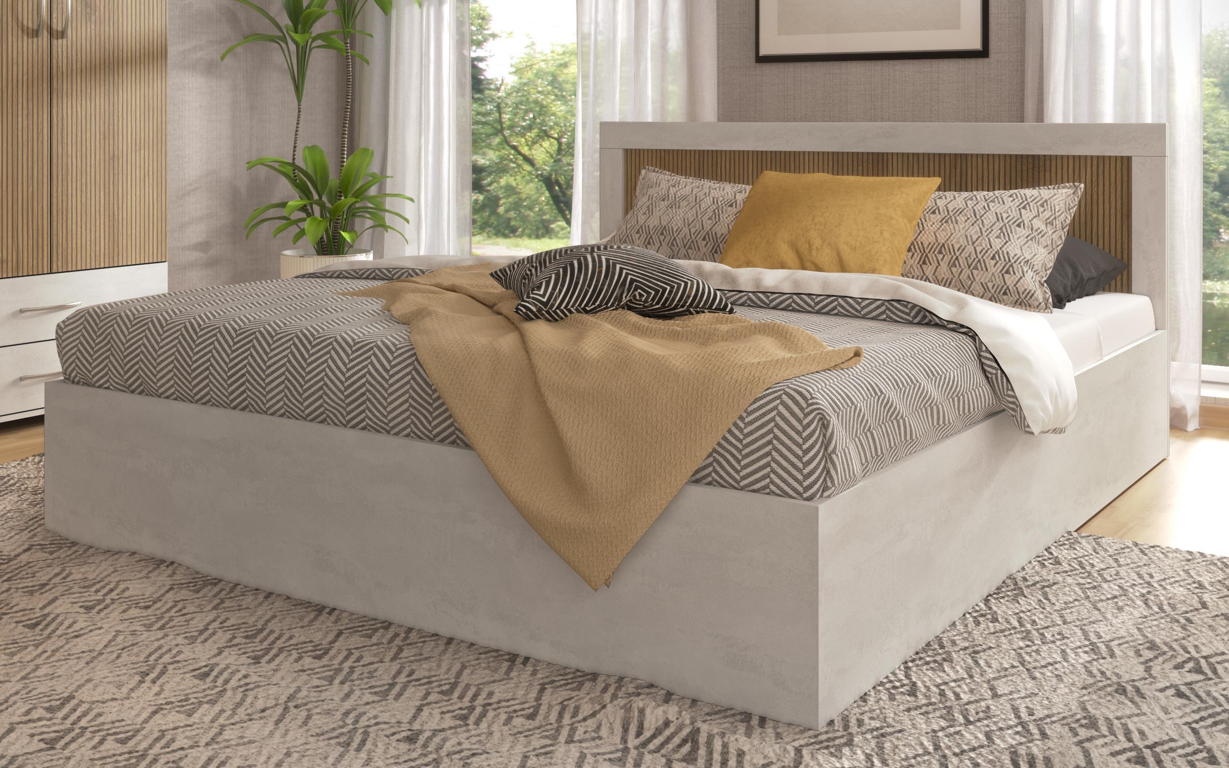 Bedroom furniture set for mattress 160/200 Semana, Silk + Cadiz  3