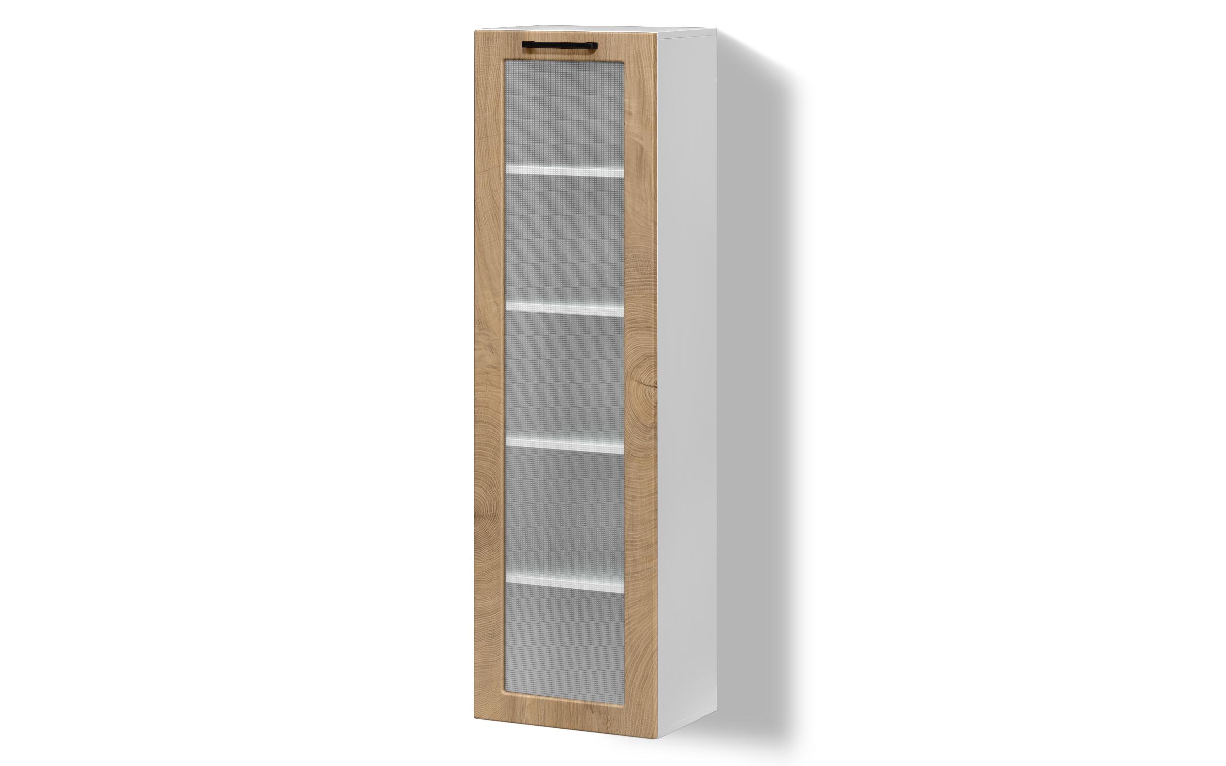 Kitchen showcase cabinet Hannah 37, Classic oak  1