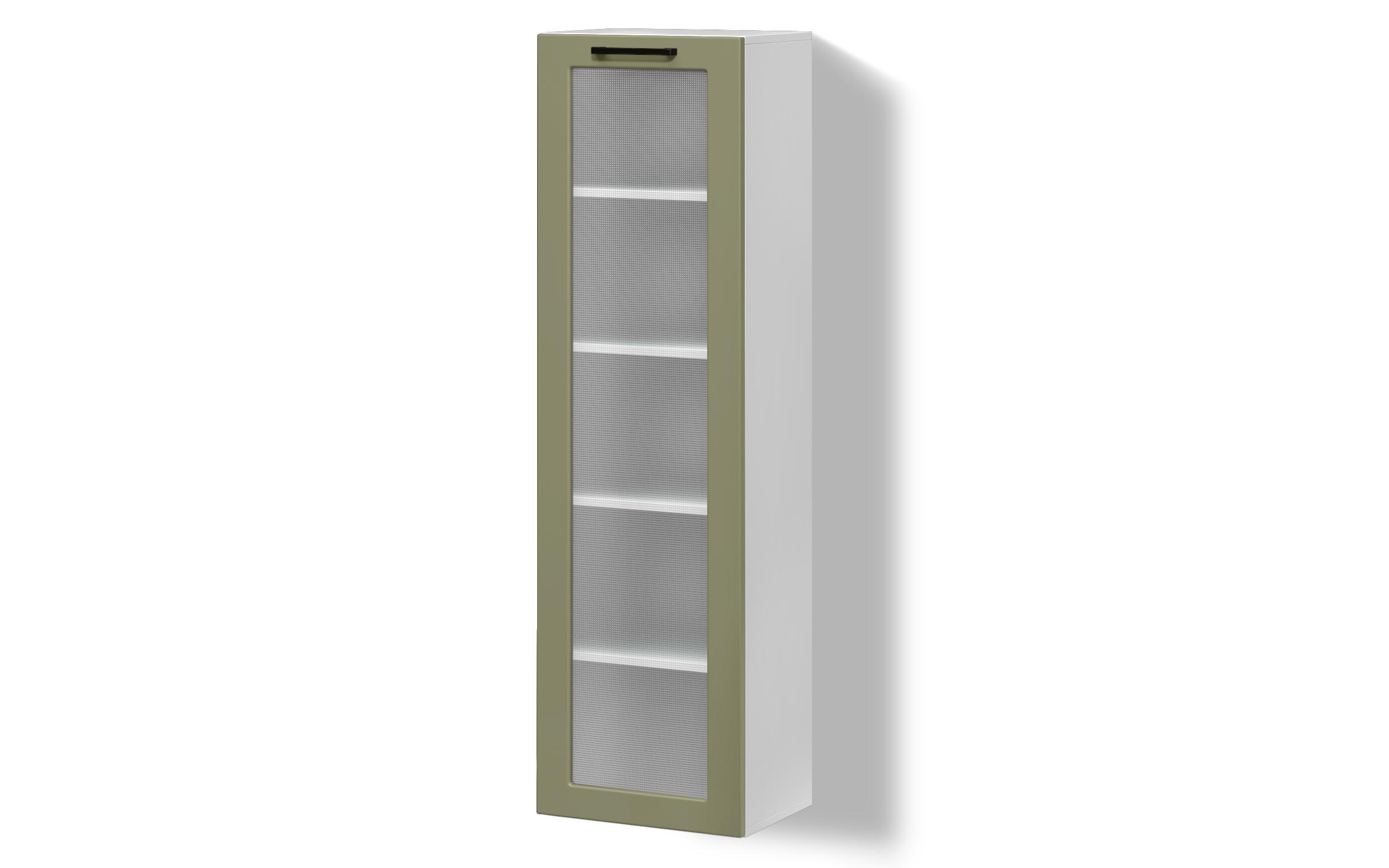 Kitchen showcase cabinet Hannah 37, olive  1