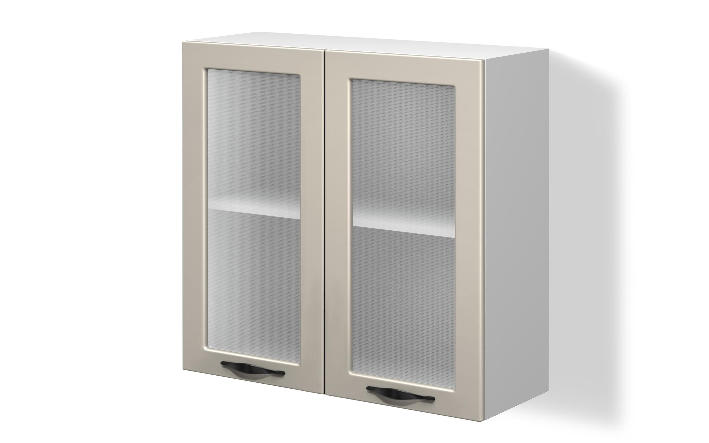 Kitchen showcase cabinet Simon 43, cashmere  1
