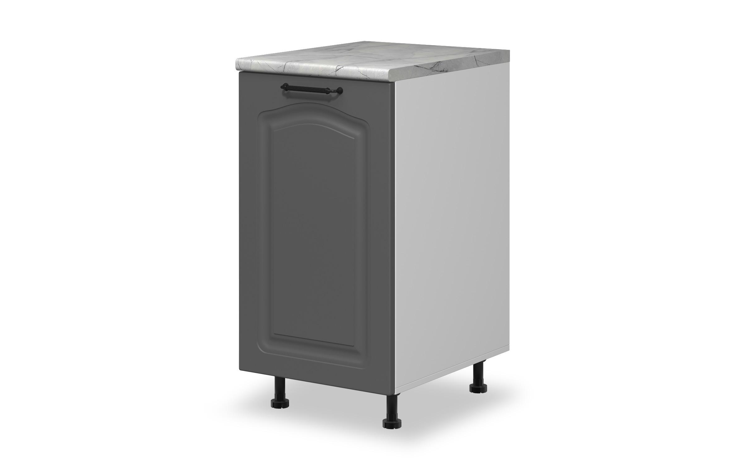 Kitchen cabinet Mathis 05 left, anthracite matt  1