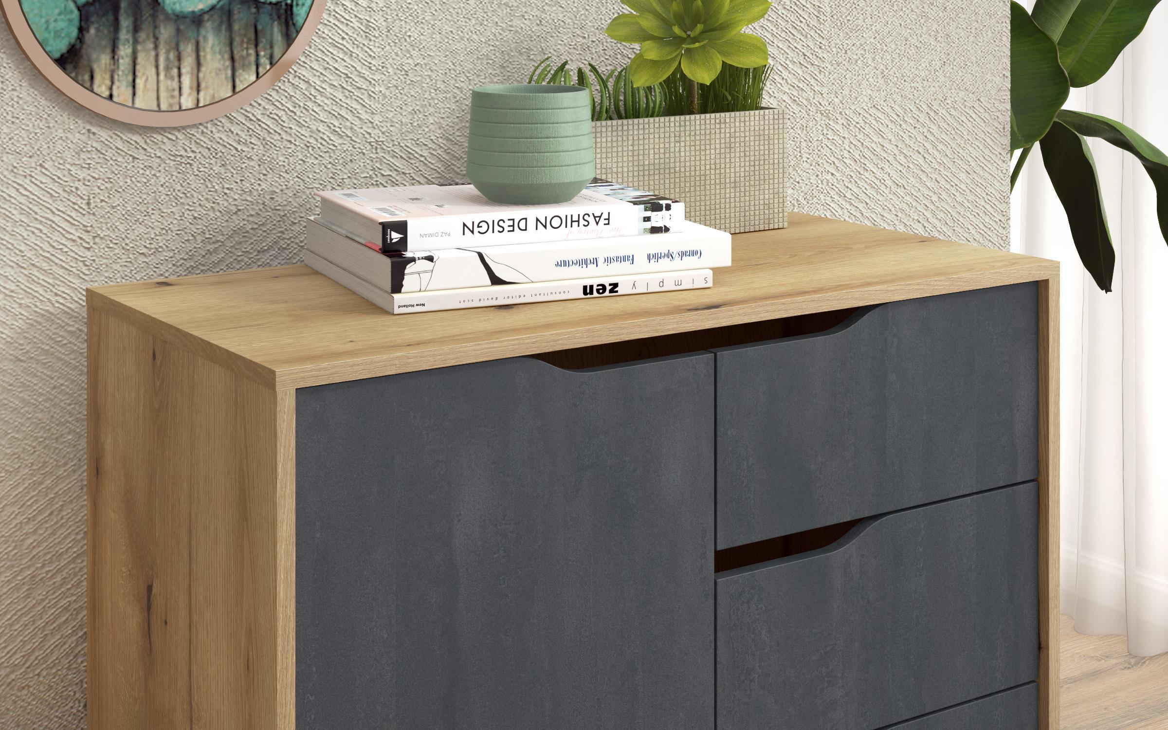 Dresser Morano C, Evoke oak + Magma  6