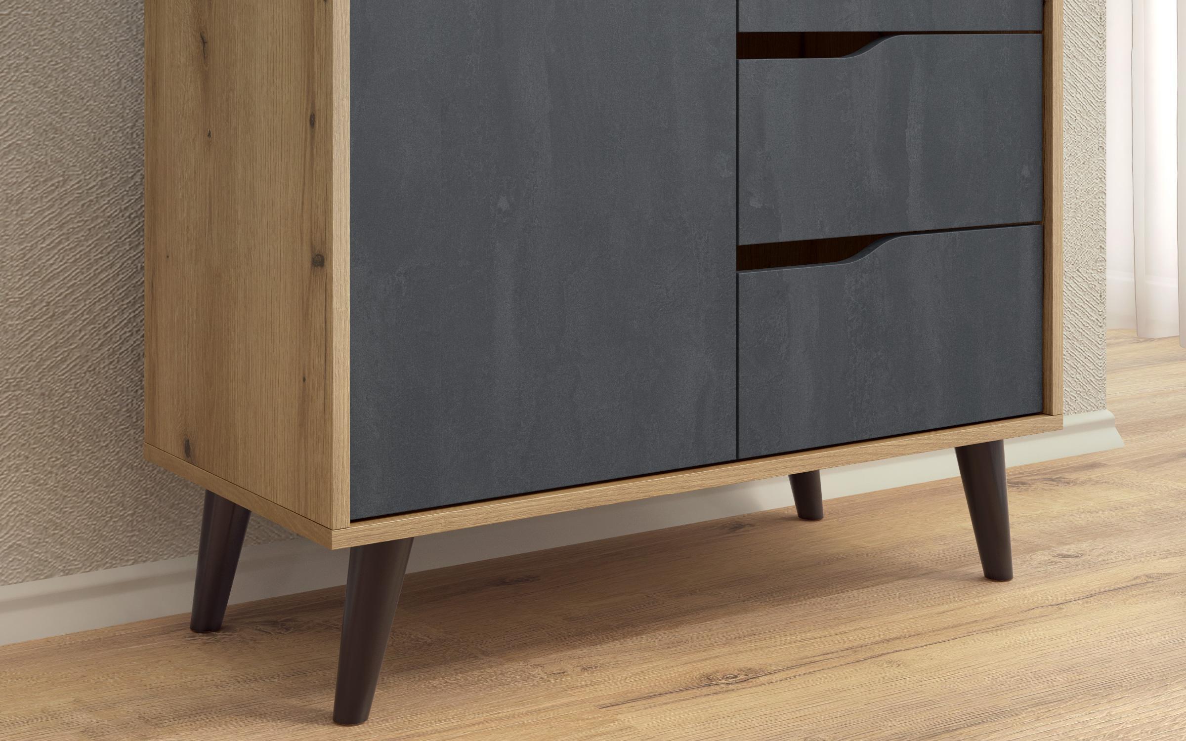 Dresser Morano C, Evoke oak + Magma  5