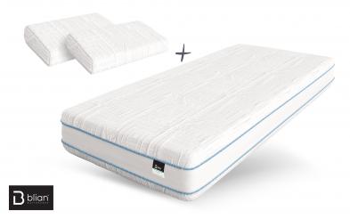 Two-sided mattress 140/200 Silver 7 zones,   1