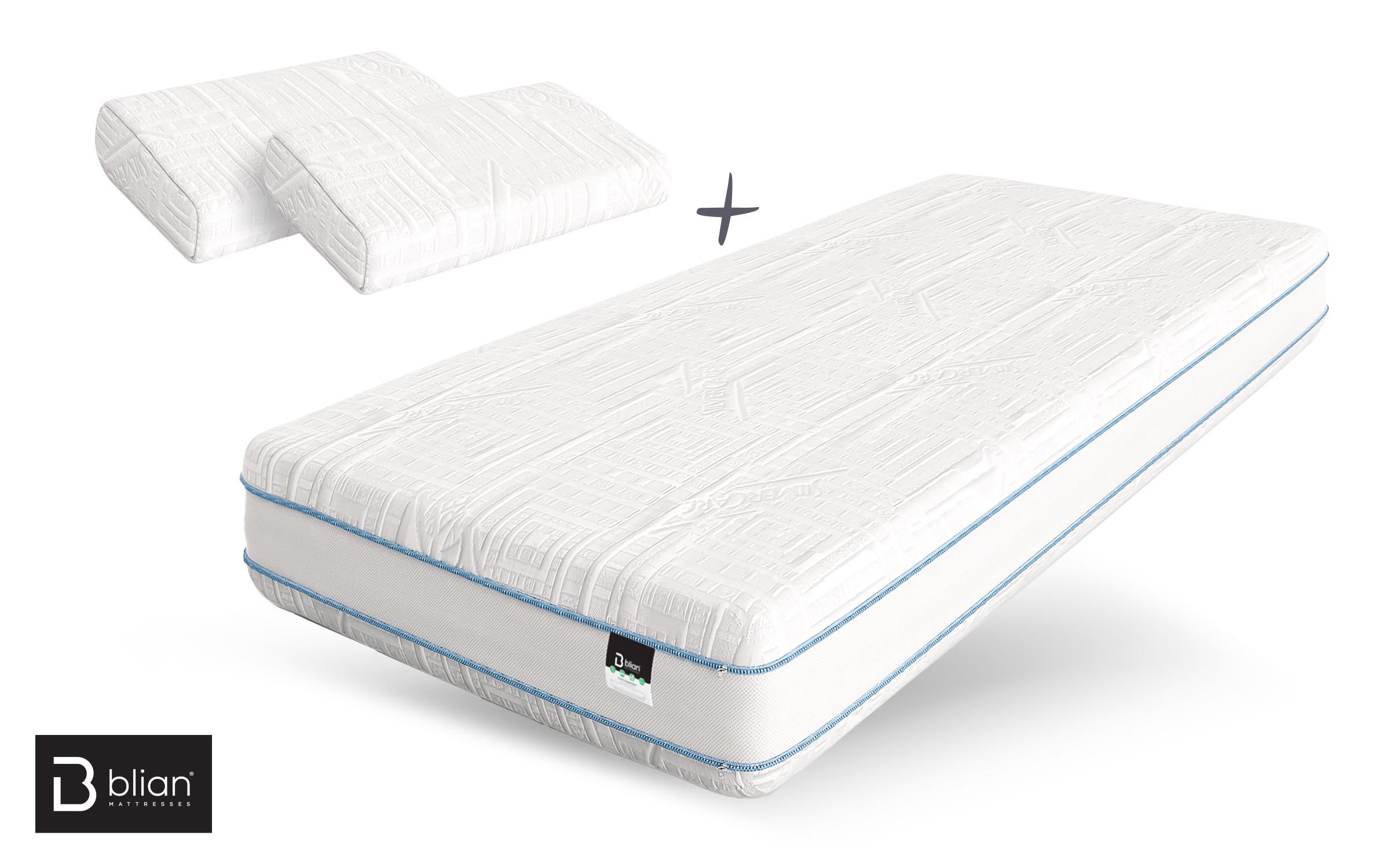 Two-sided mattress 180/200 Silver 7 zones,   1