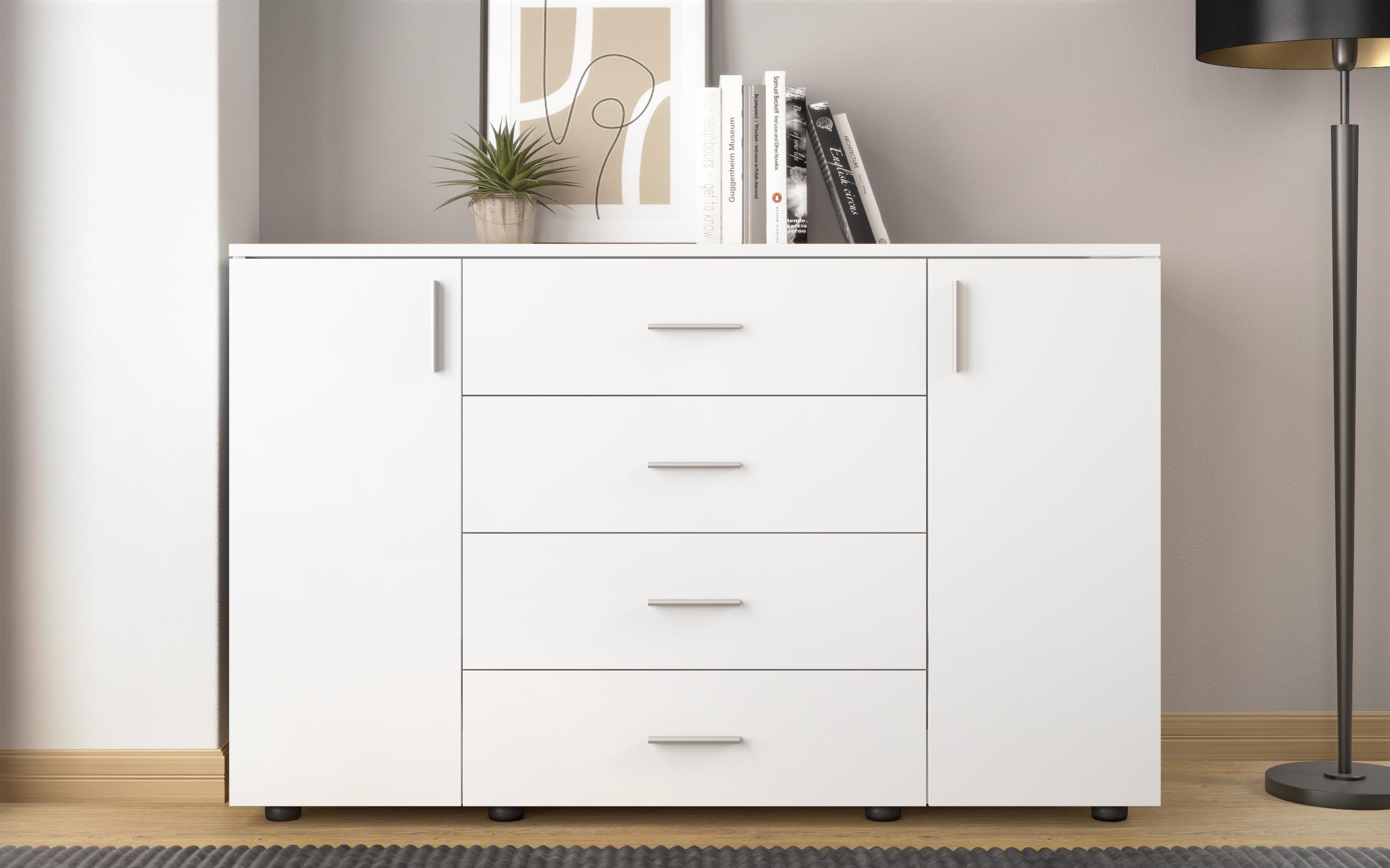 Dresser Lenny, white matt  3