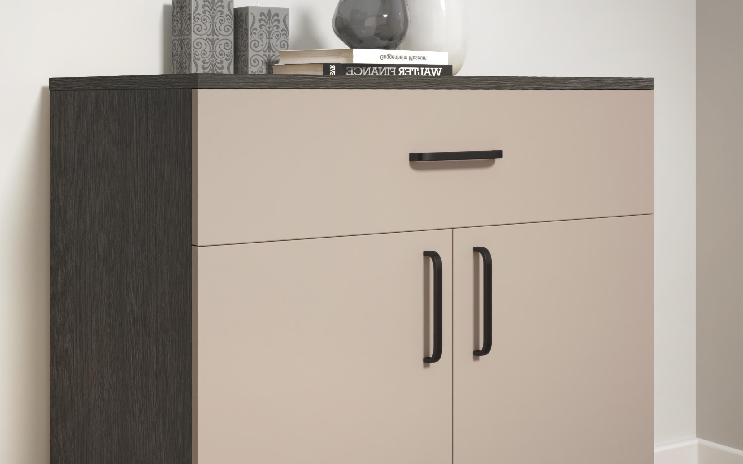 Dresser Mars-L, cashmere + Anthracite oak  4