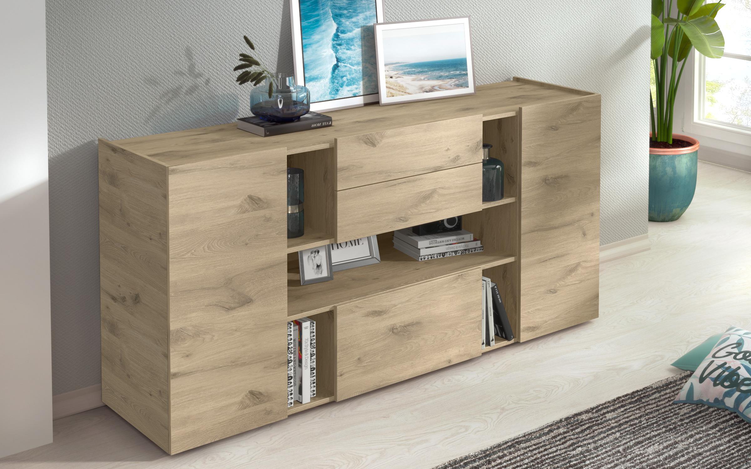 Dresser Modigliani B, light Scandinavian oak  4