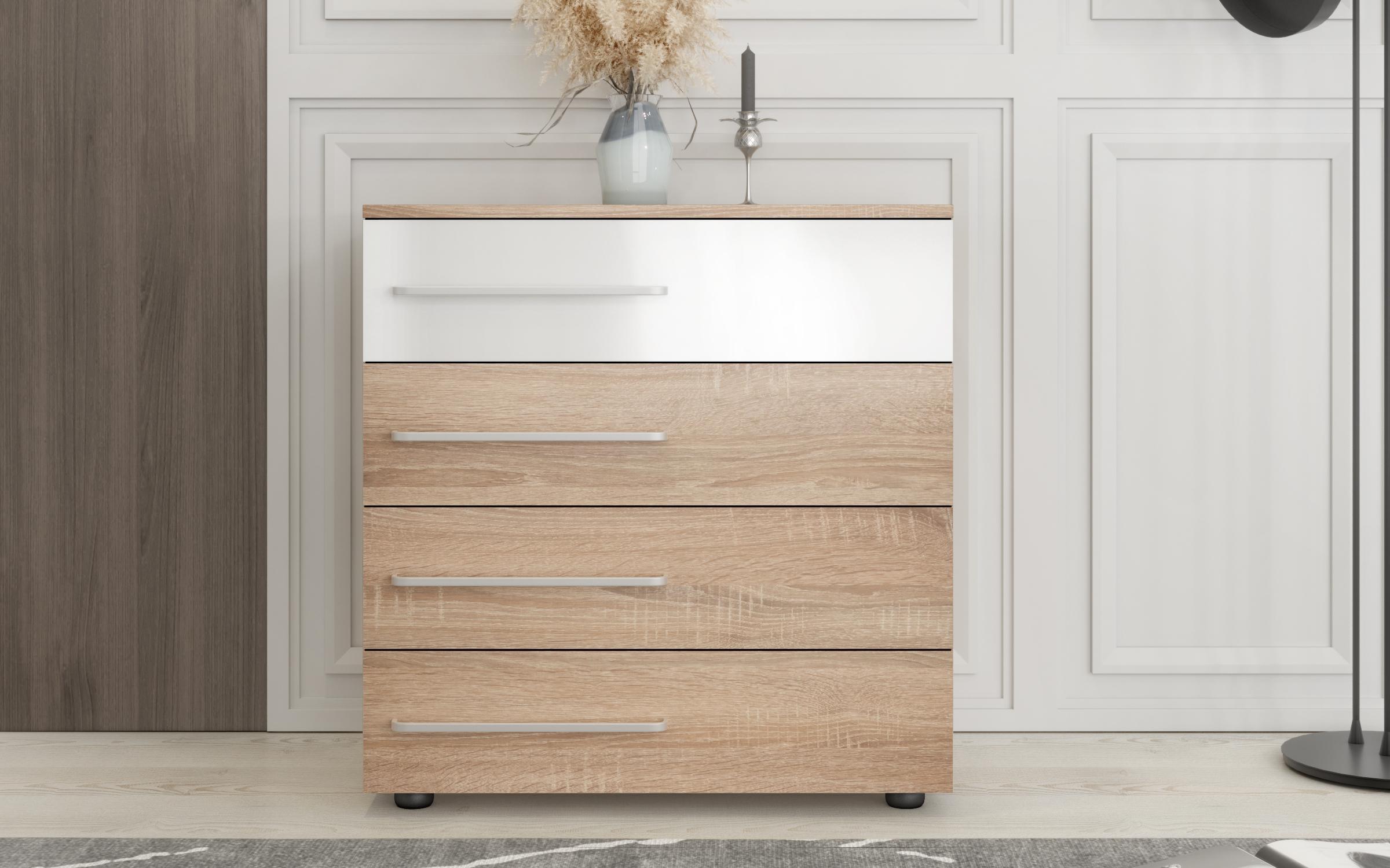 Dresser Ophelia, Sonoma oak + white  3