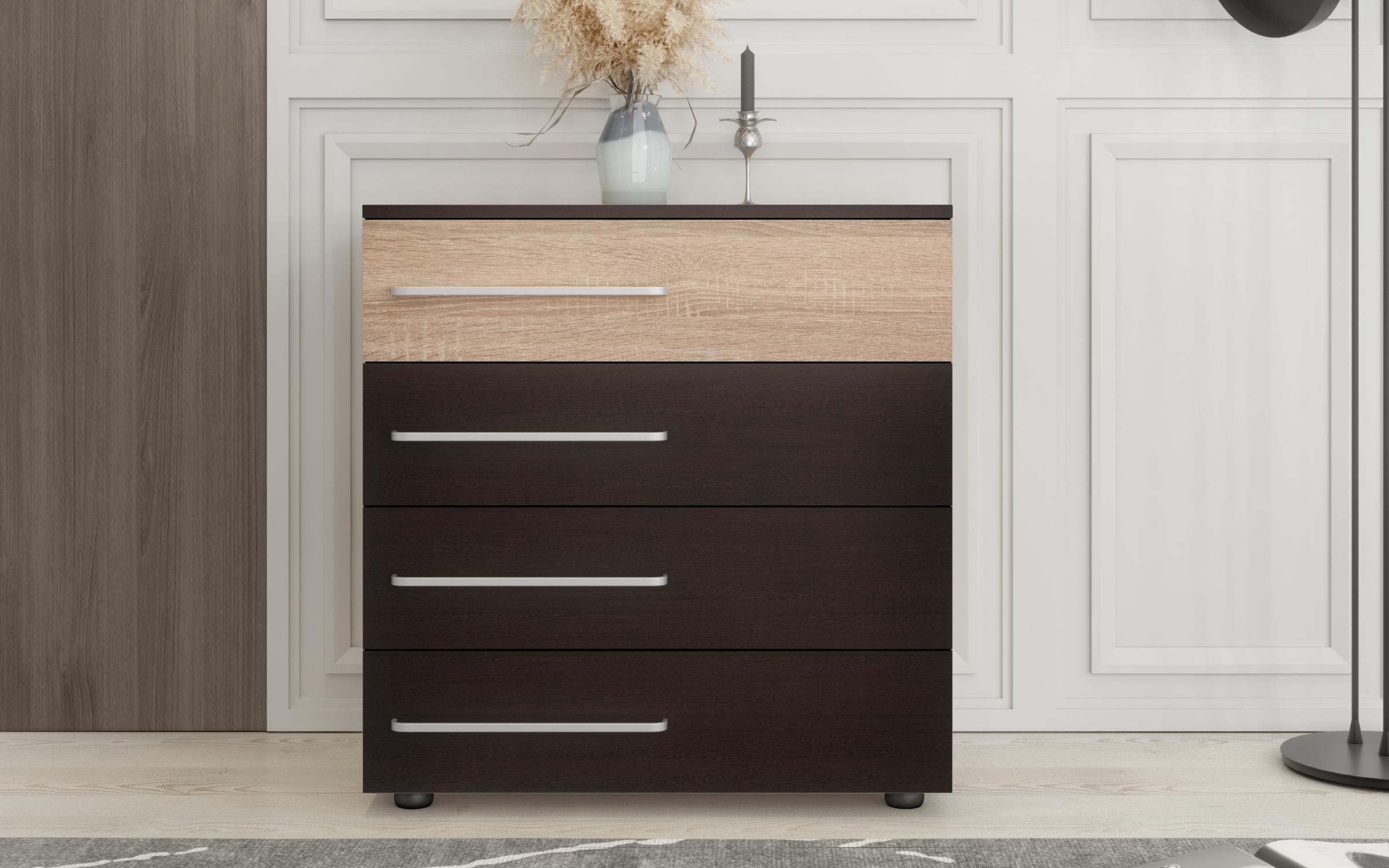 Dresser Ophelia, Wenge + Sonoma oak  3