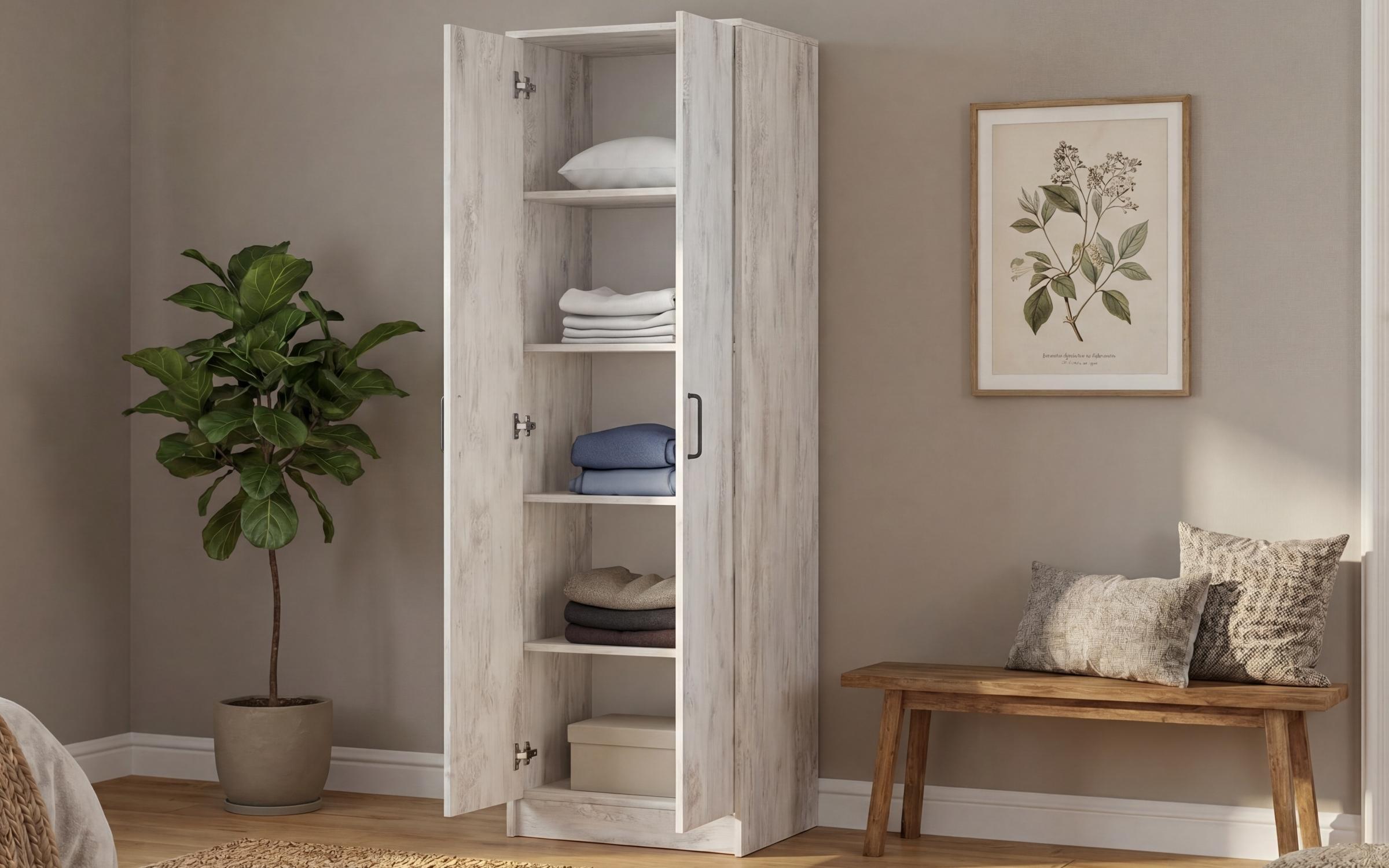 Double-winged wardrobe Sunset, Antique oak  3