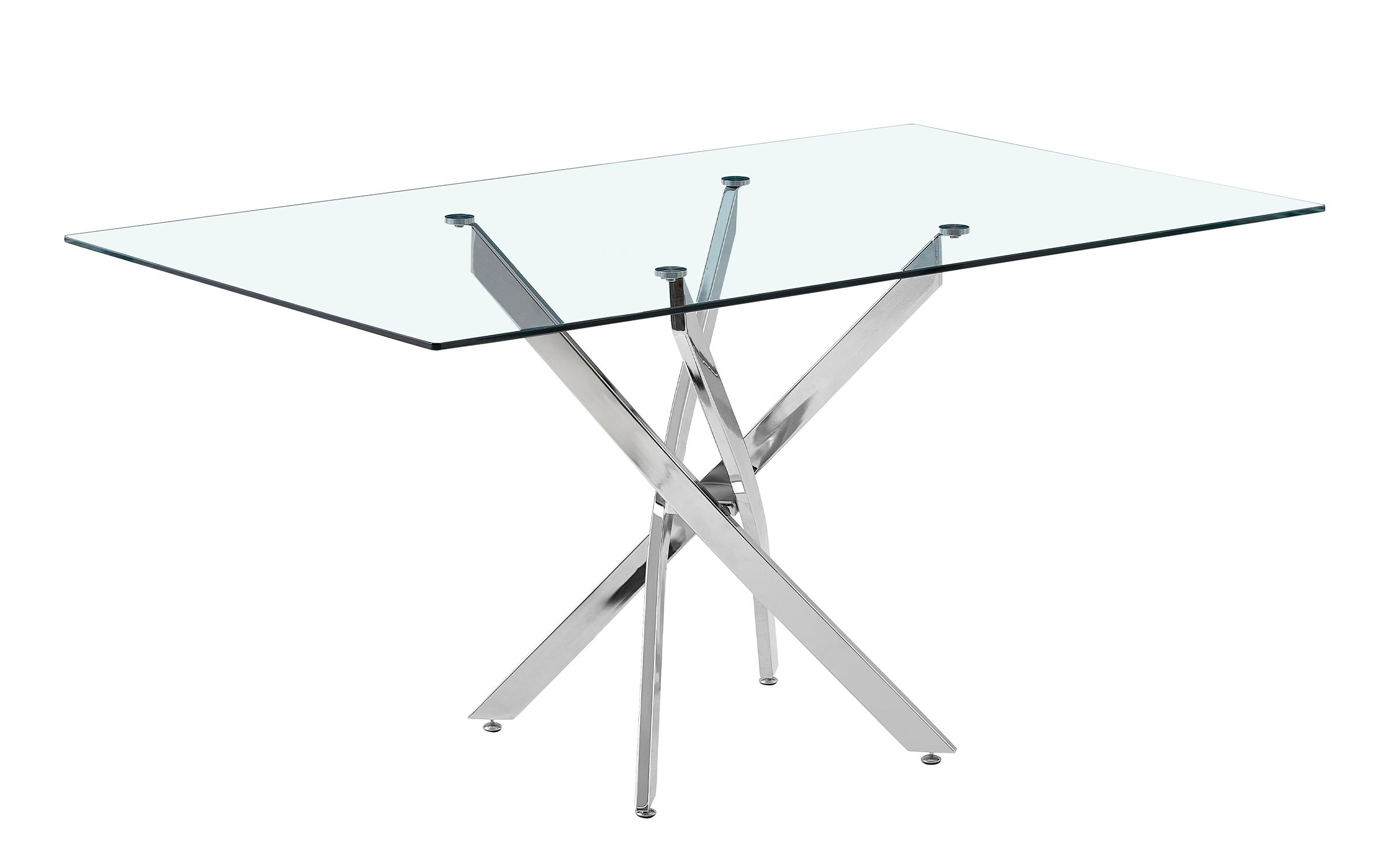 Dining table Imenda, chrome  1