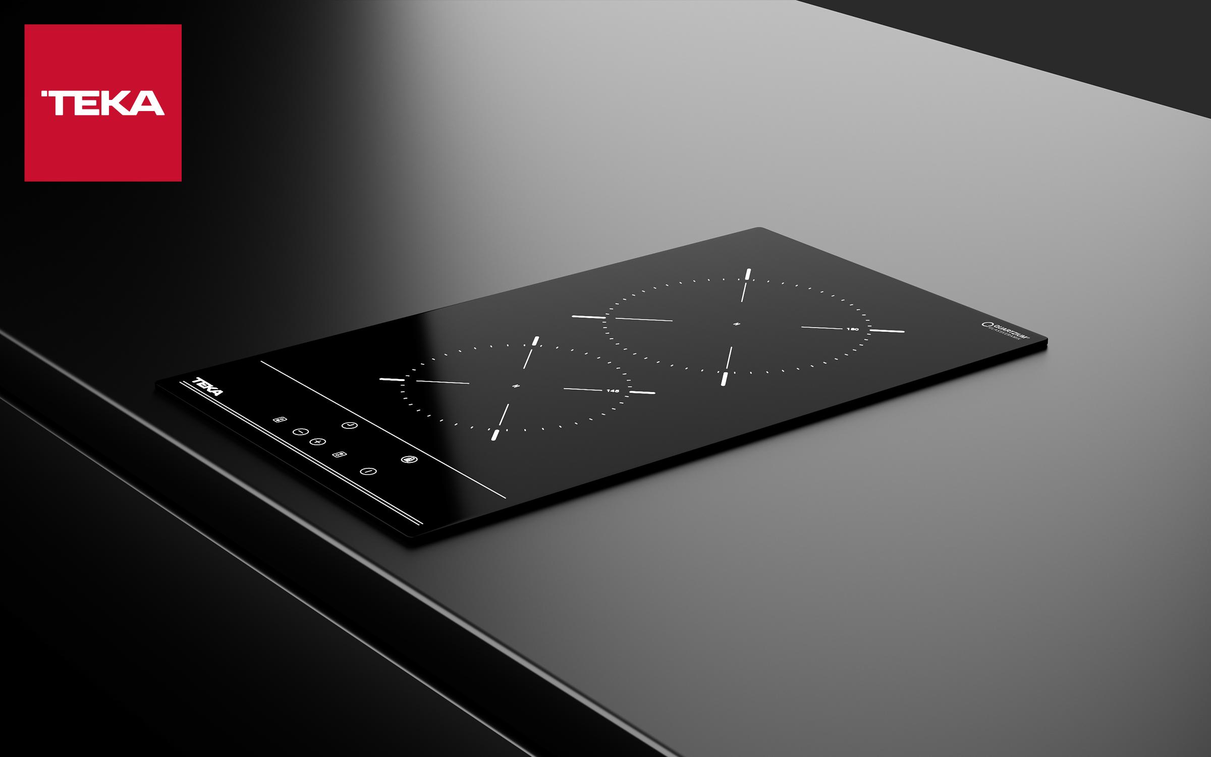 Glass-ceramic hob TEKA TBC 32010, black  2