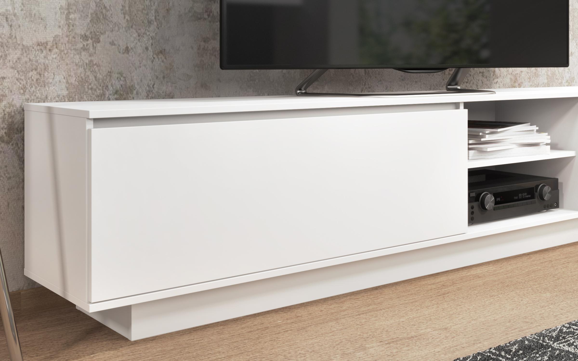 TV cabinet Vienna, white matt  5