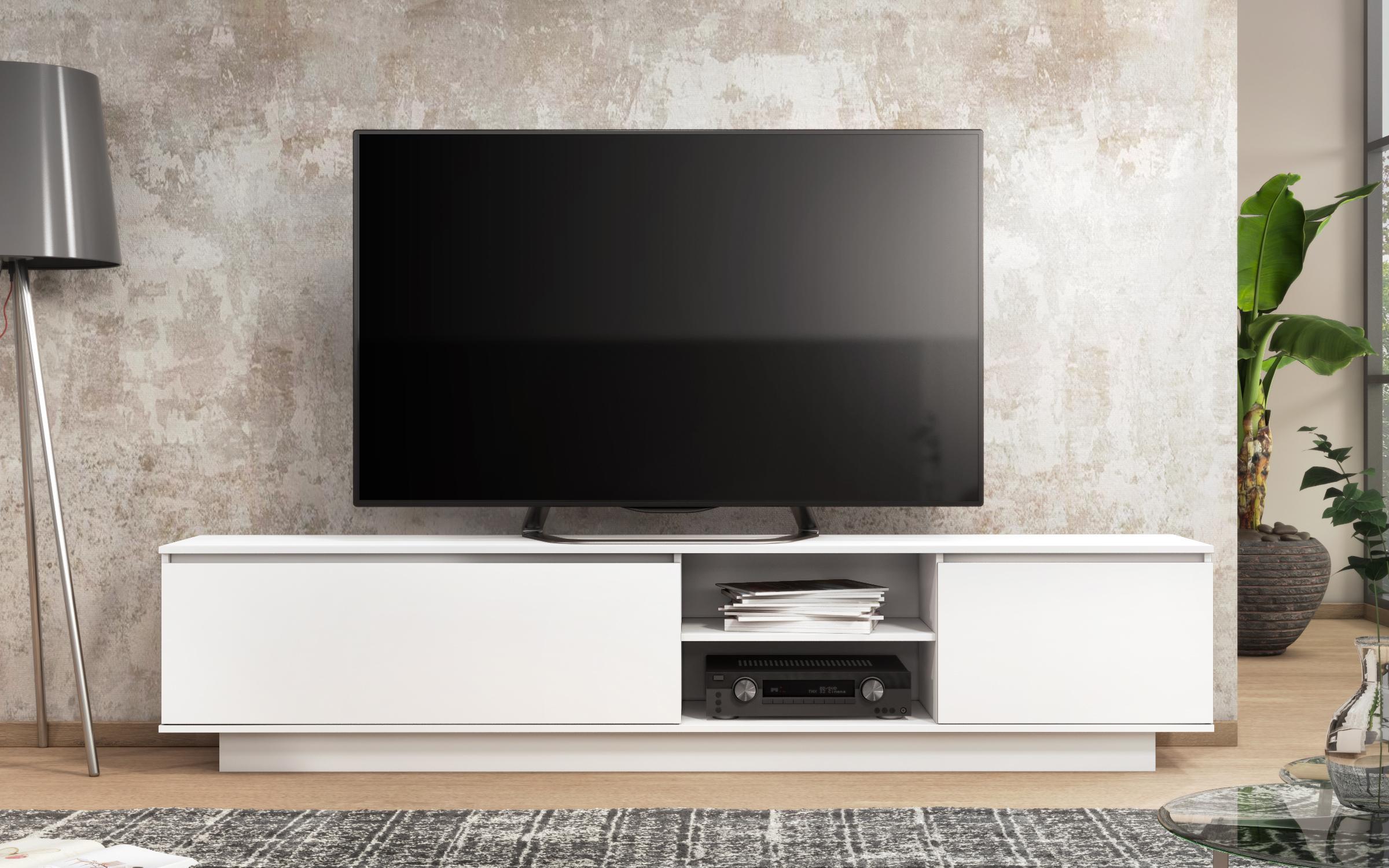 TV cabinet Vienna, white matt  4