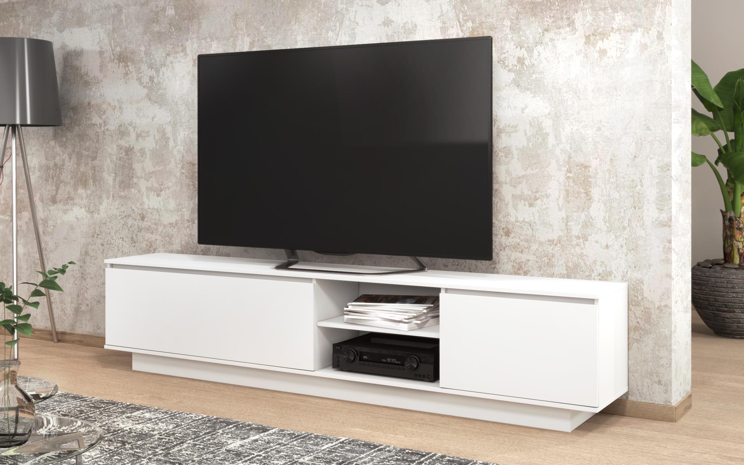 TV cabinet Vienna, white matt  3