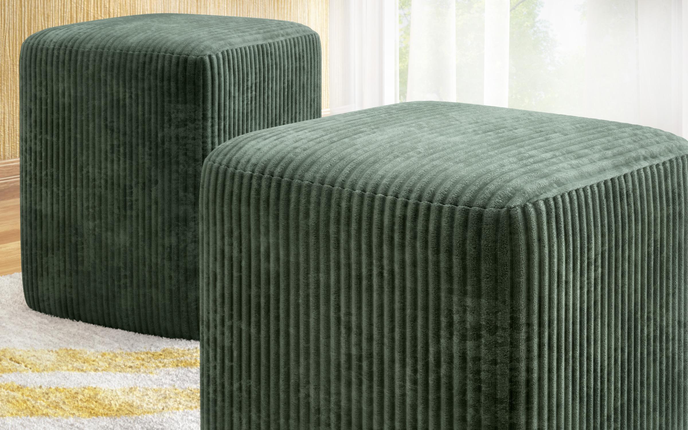 Ottoman Dolly, green  4