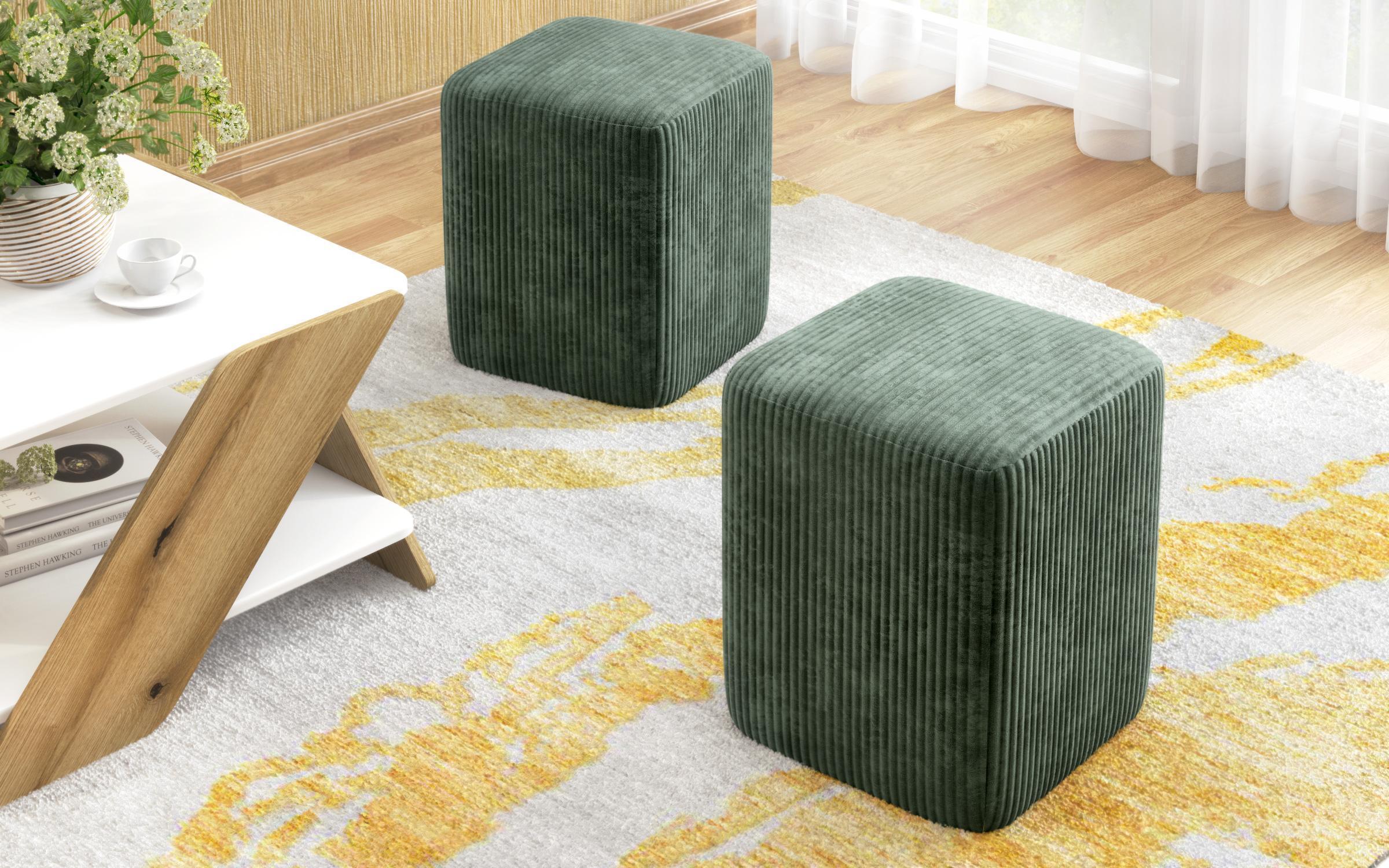 Ottoman Dolly, green  3