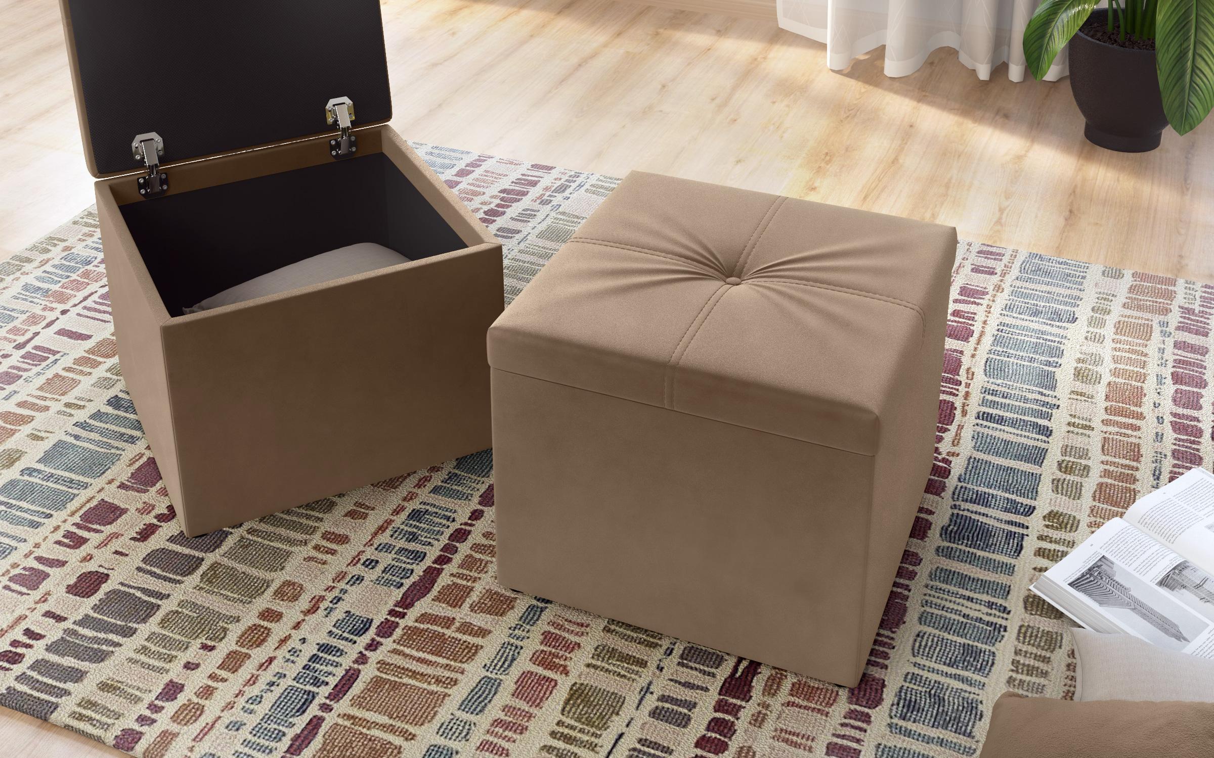 Ottoman Lida, light brown  5