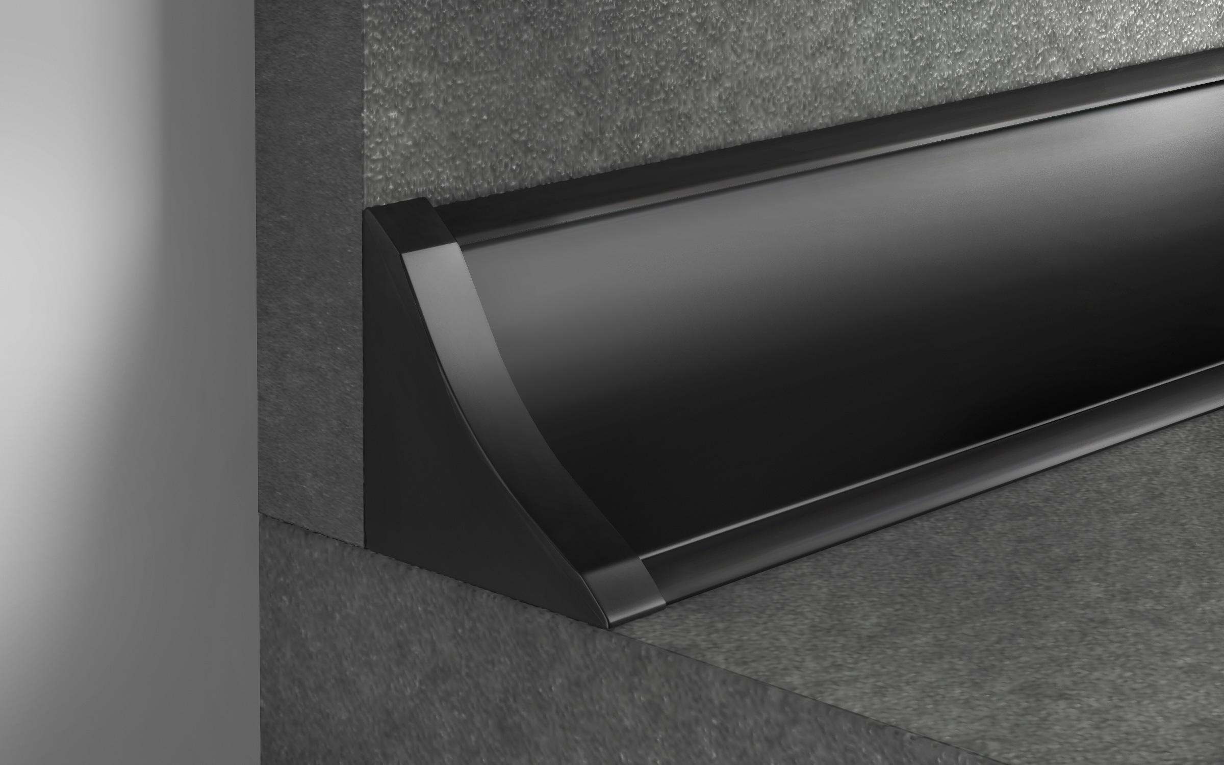 for kitchen seal strip trim Caps, black  1