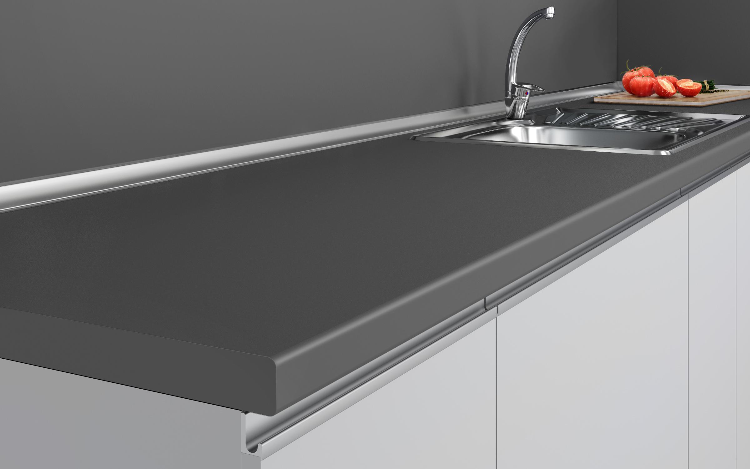 38мм/800мм Термостолешница, декор ARS103M Gray  1