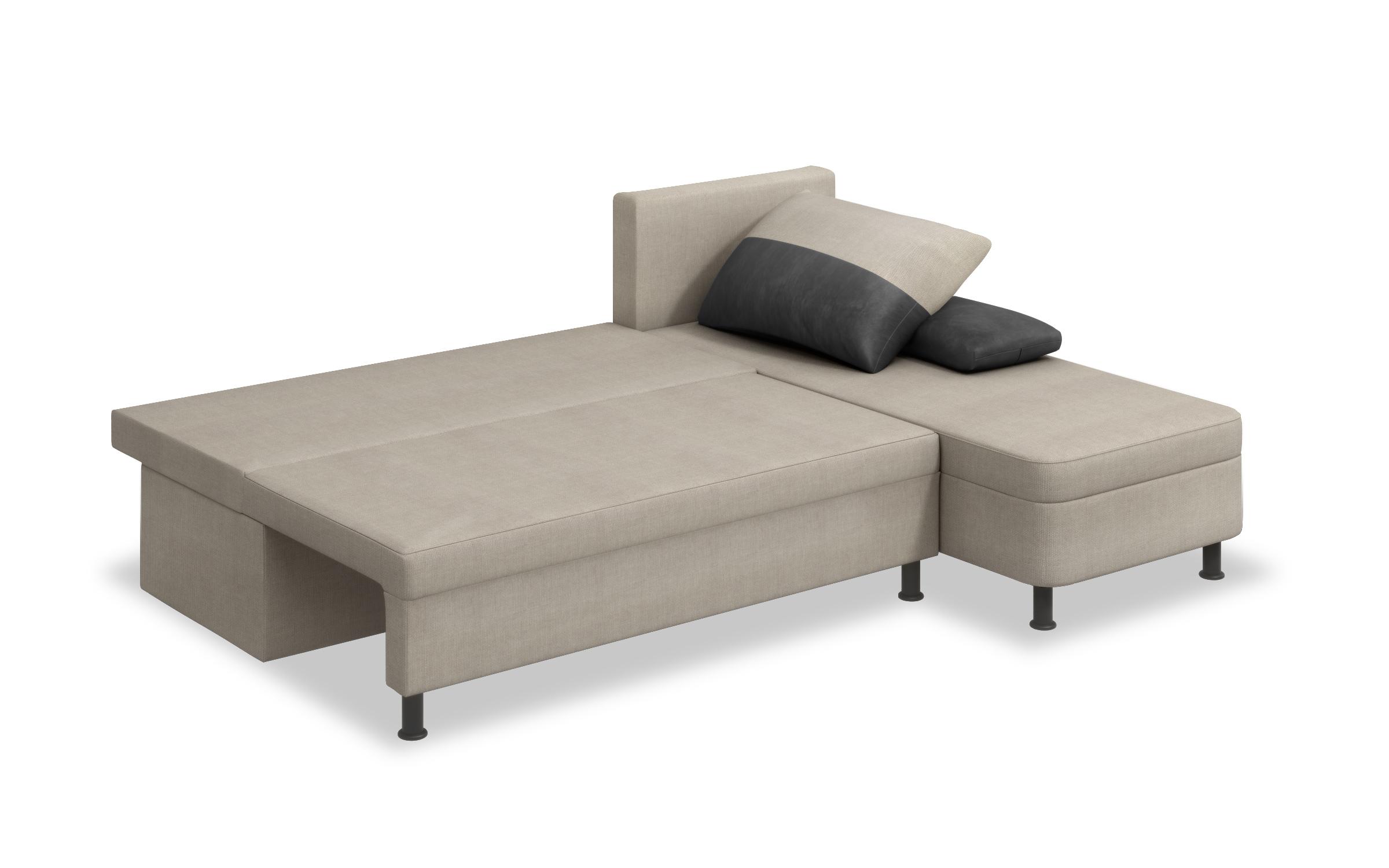 Extendable corner sofa Real Prime, beige + anthracite  8
