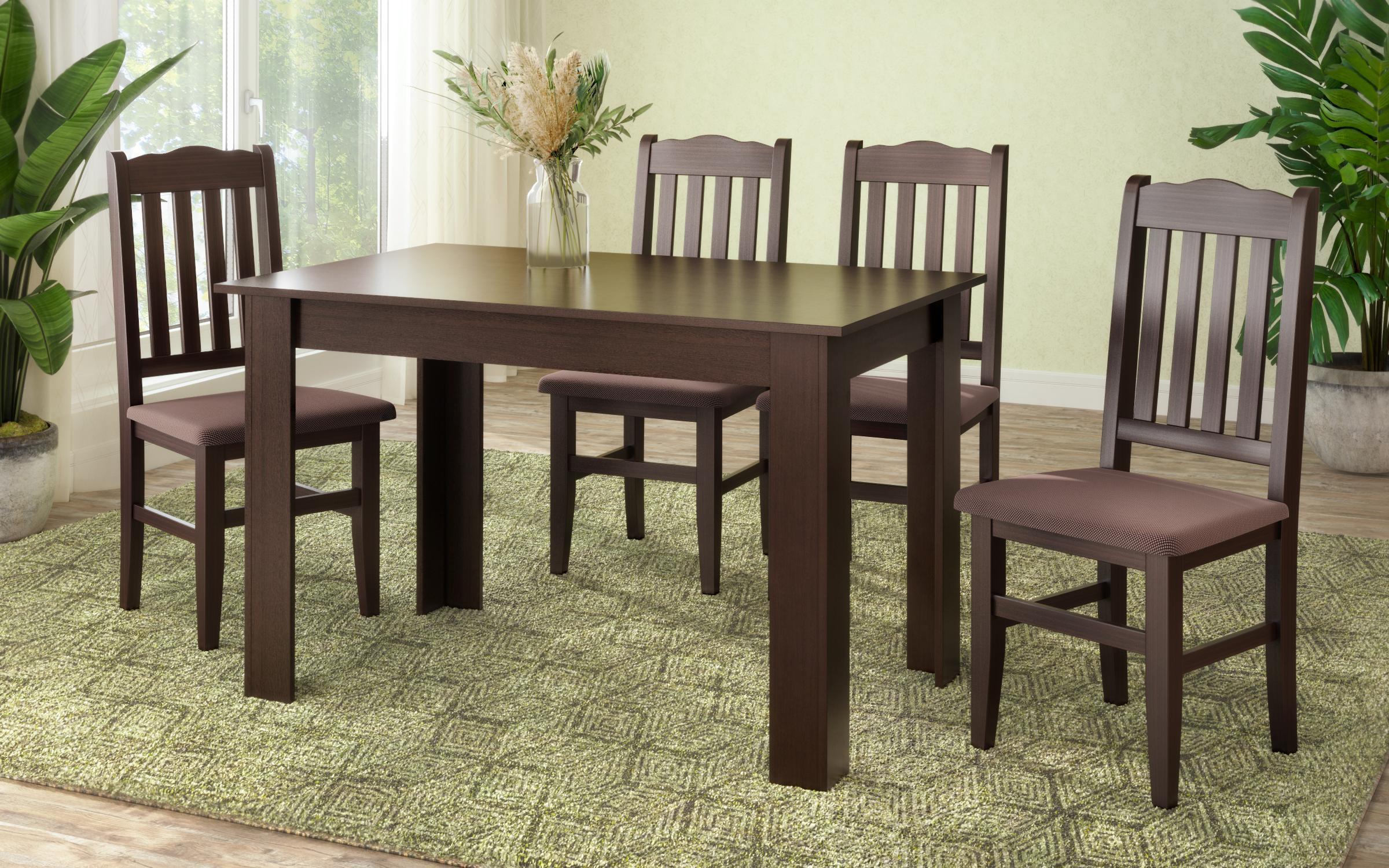 Kitchen set Kitchen Darina + dining table, Wenge  3