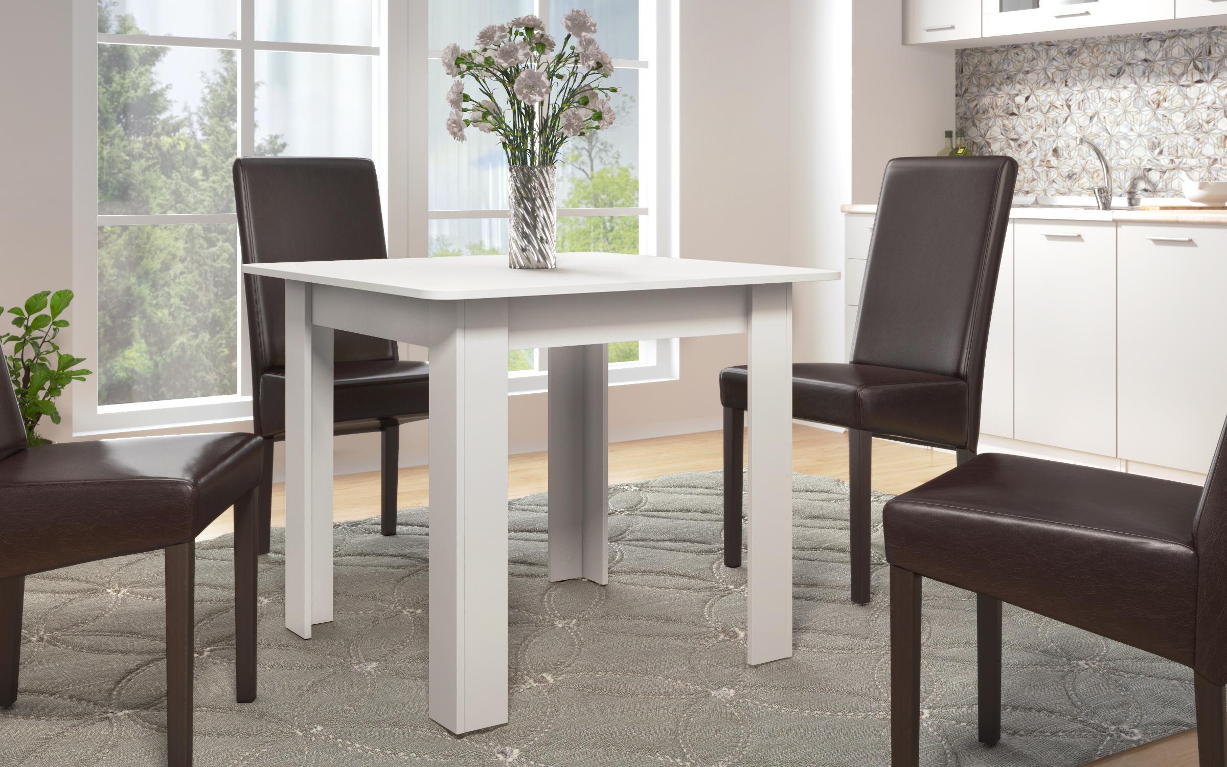 Dining table Marrie, white  1