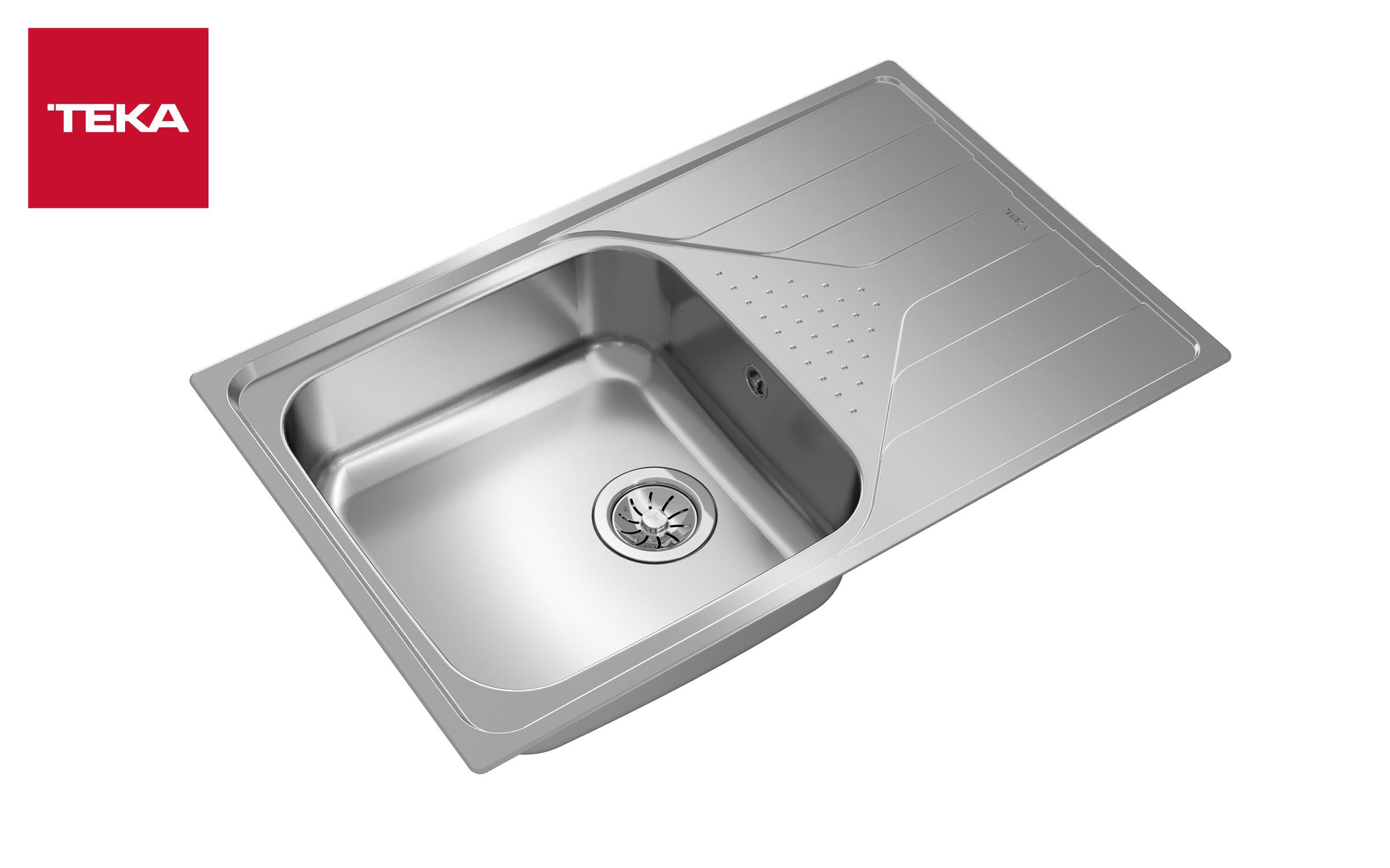 Built-in sink TEKA Universe 50 T-XP 1B 1D MAX, chrome  4