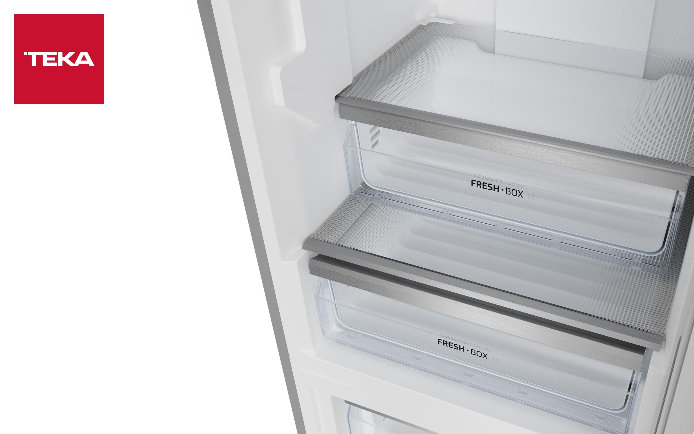Combined refrigerator TEKA RBF 44630, white  5