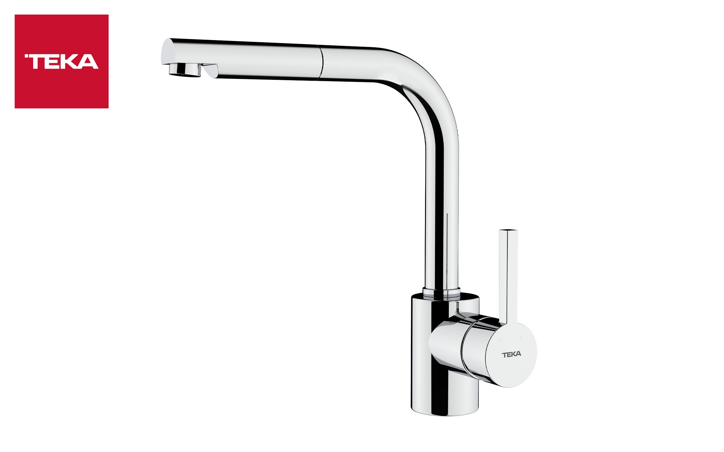 Mixer tap TEKA Ares 938 Pull-out, chrome  1