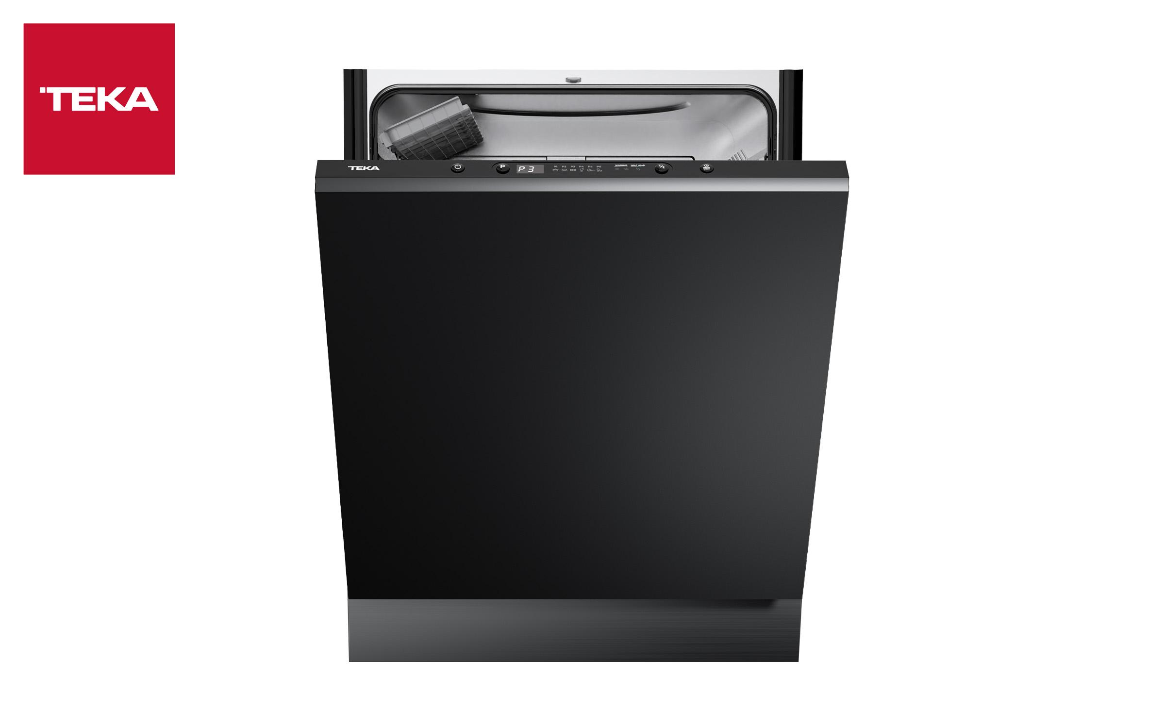 Built-in dishwasher TEKA DFI 46720, black  1
